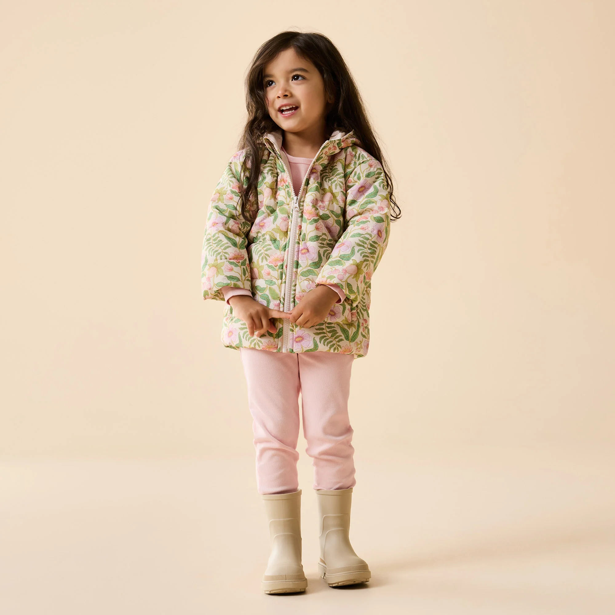 Strawberry Cream Organic Rib Legging - Image 2