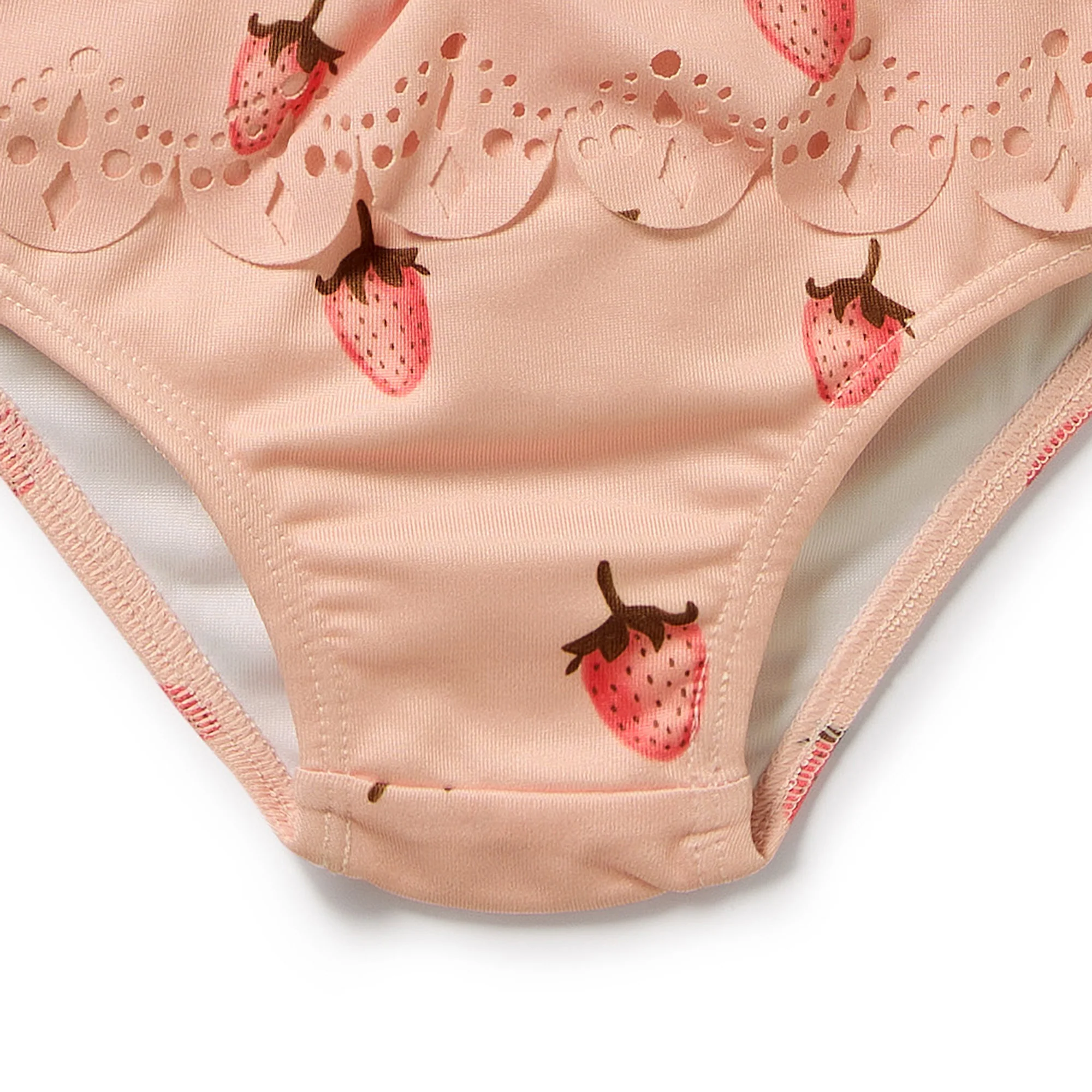 Cutwork Rashie Swimset - Strawberry Kisses - Image 3