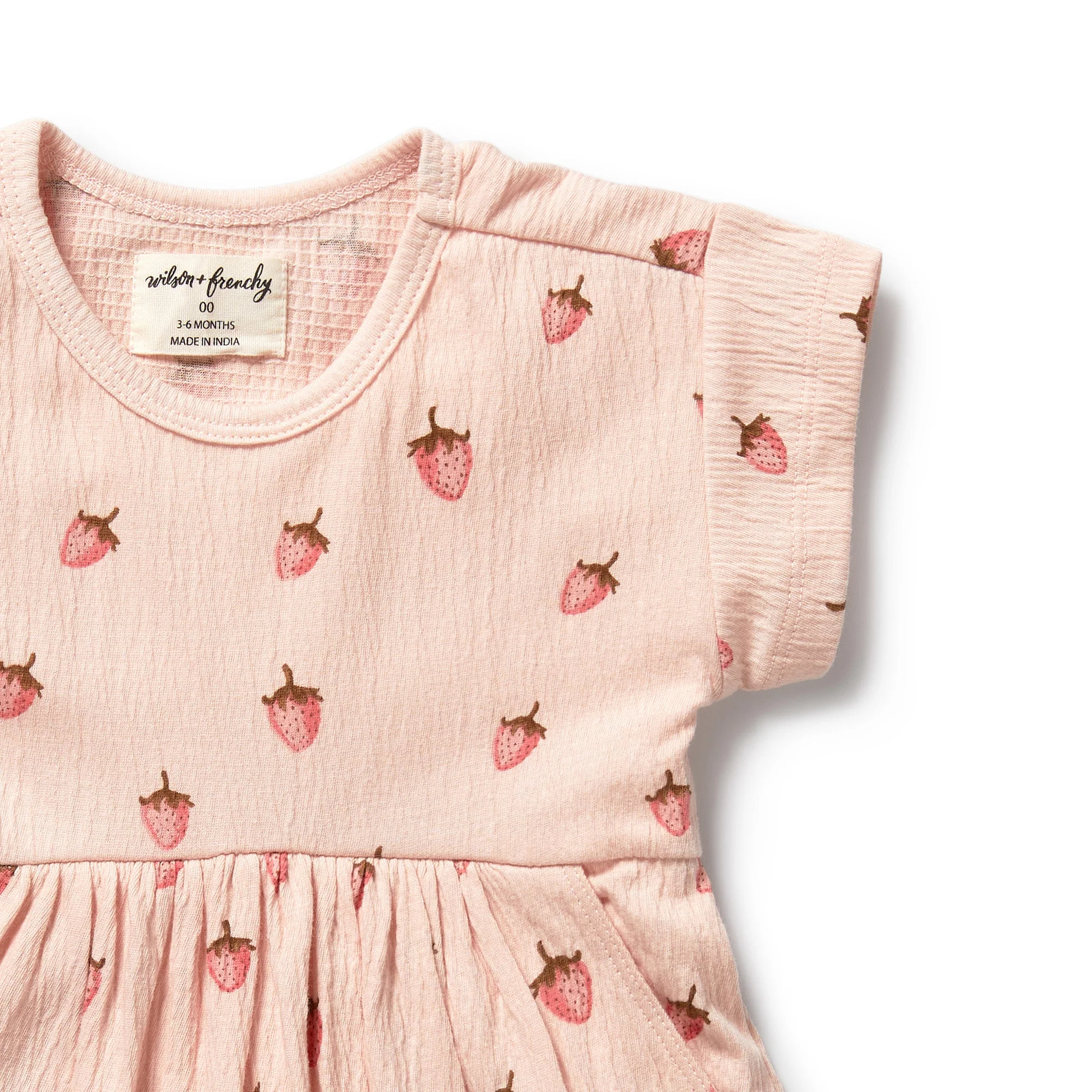Organic Dress - Strawberry Kisses - Image 4