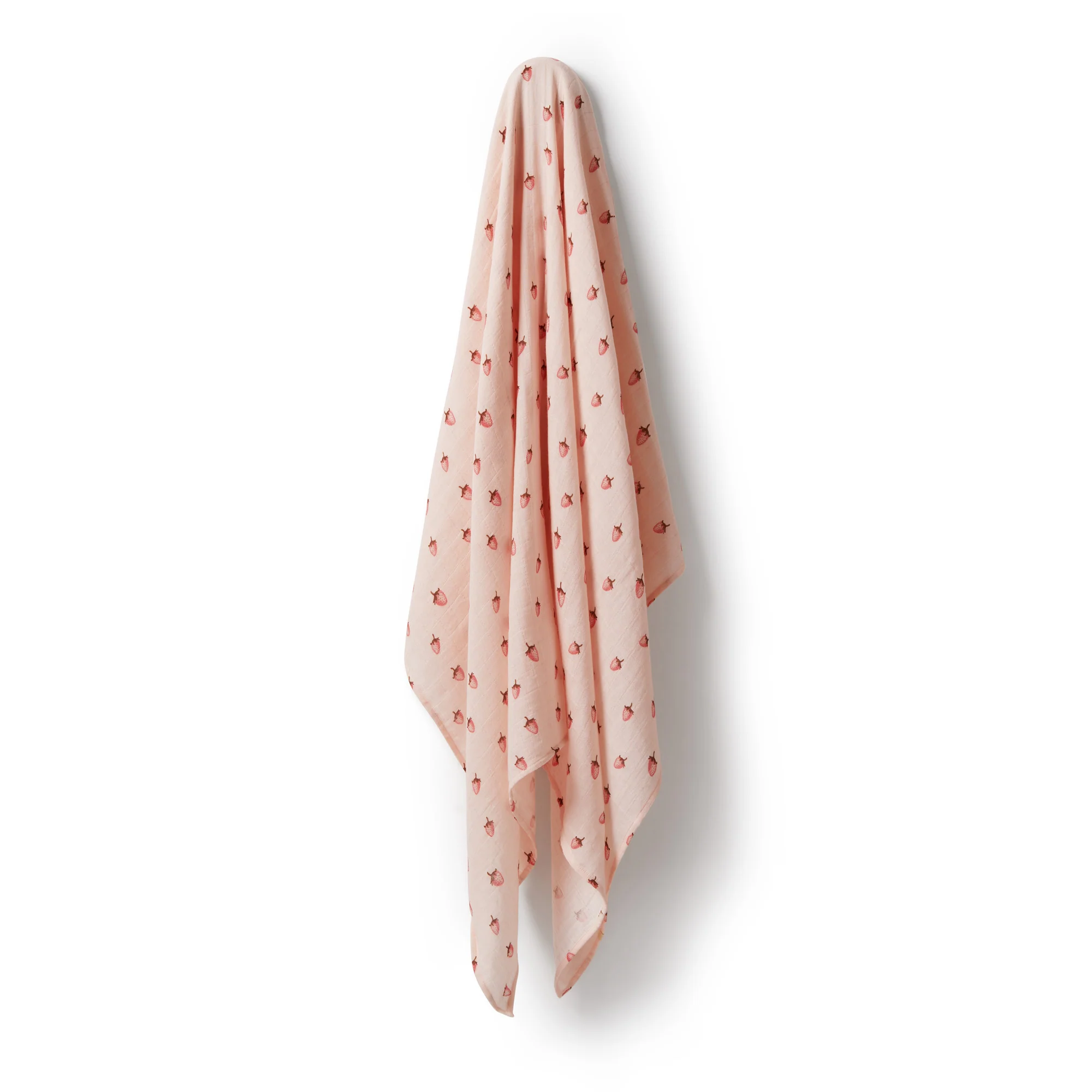 Organic Muslin - Strawberry Kisses - Image 2