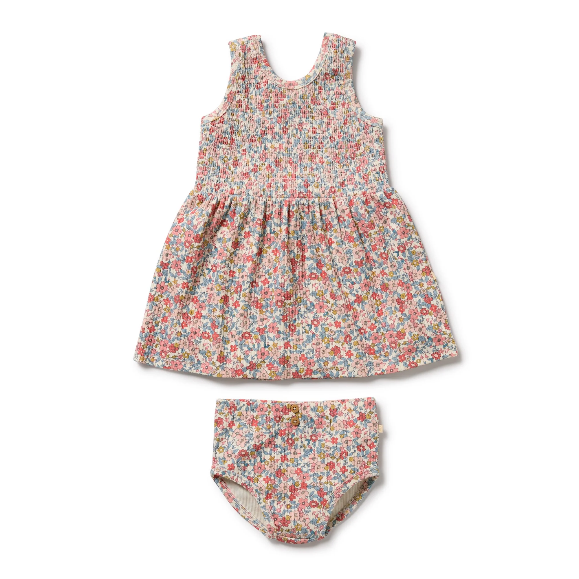 Organic Dress Set - Summer Bloom