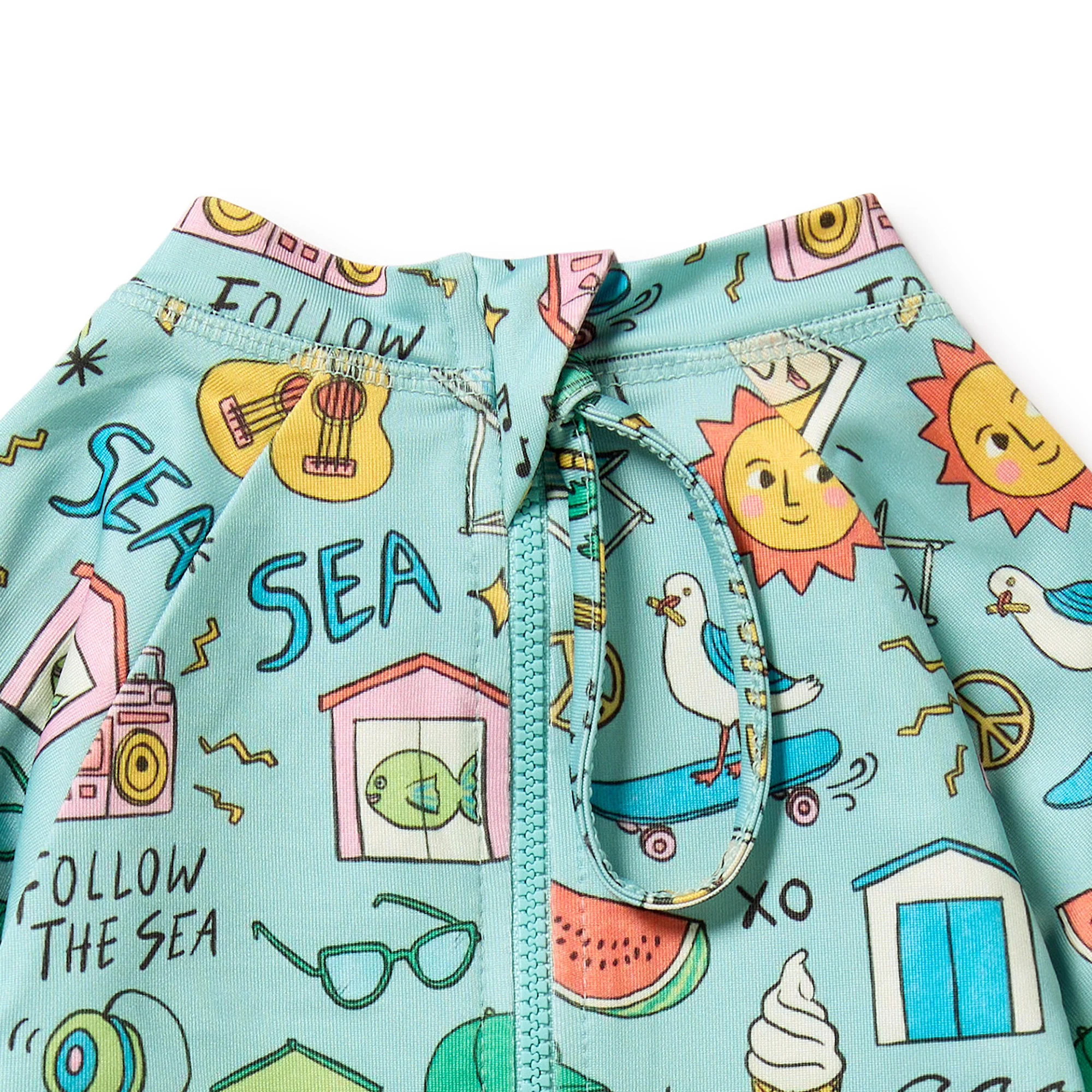 One Piece Boyleg Swimsuit - Sun Sea & Surf - Image 4