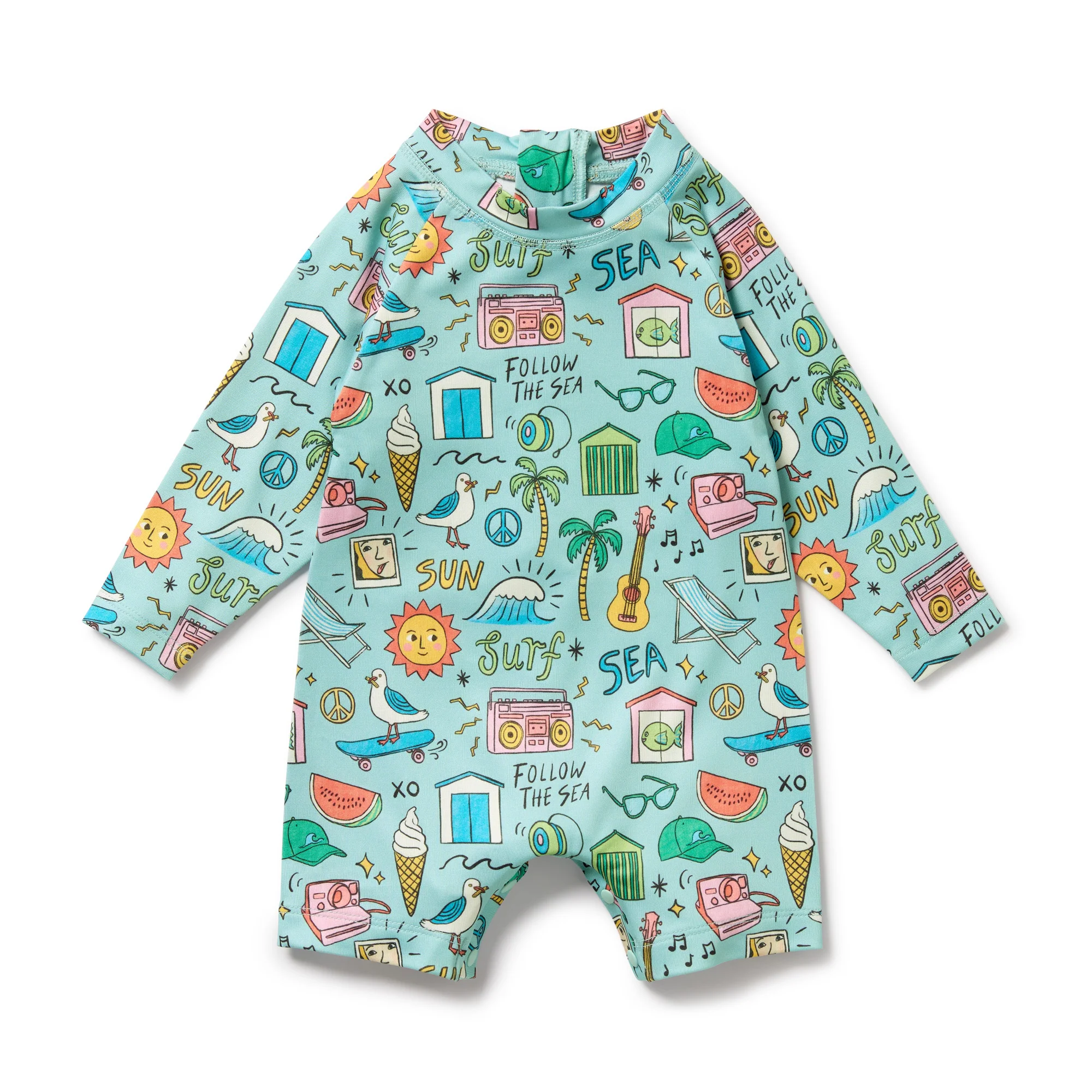 One Piece Boyleg Swimsuit - Sun Sea & Surf - Image 5