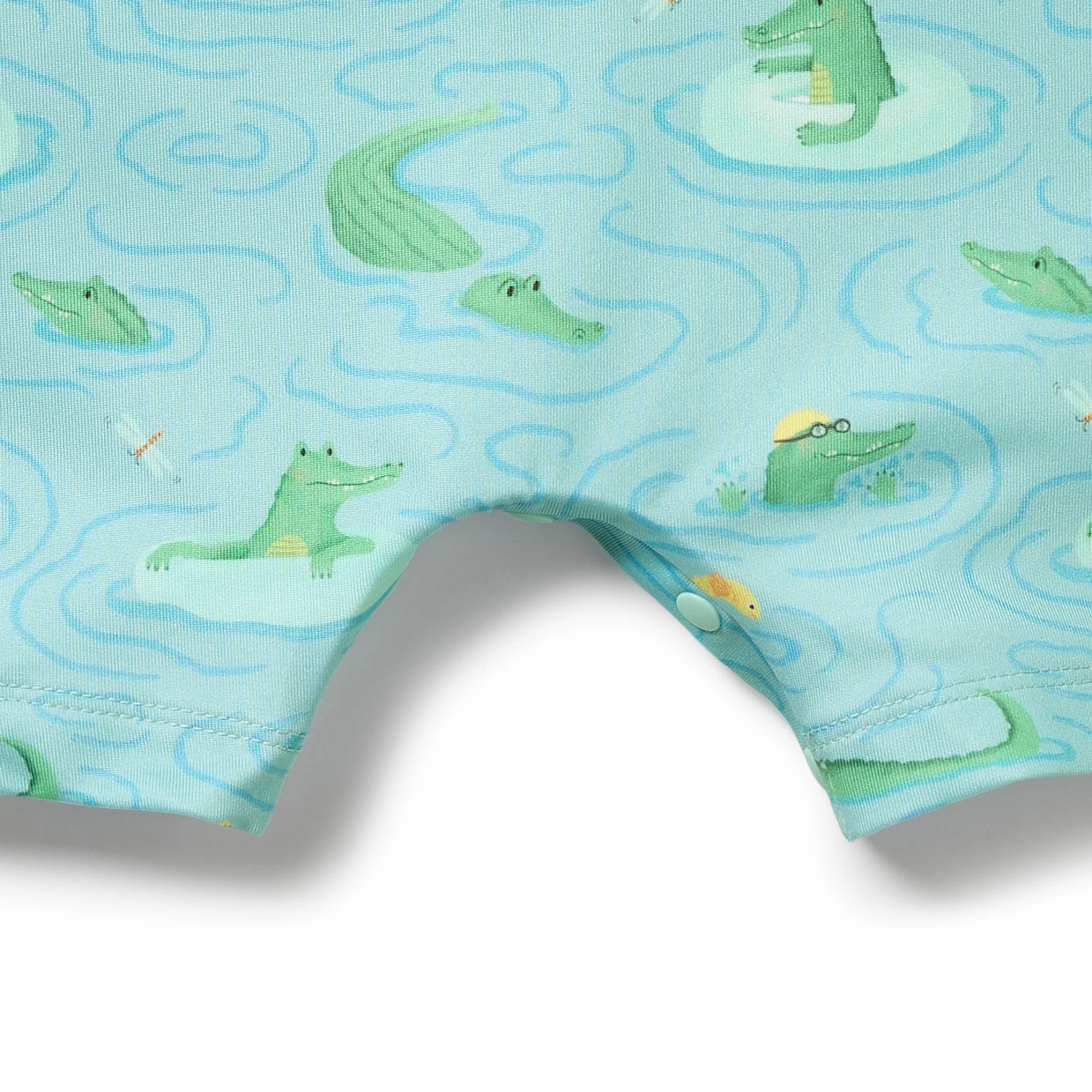 One Piece Boyleg Swimsuit - Sunny Scales - Image 3