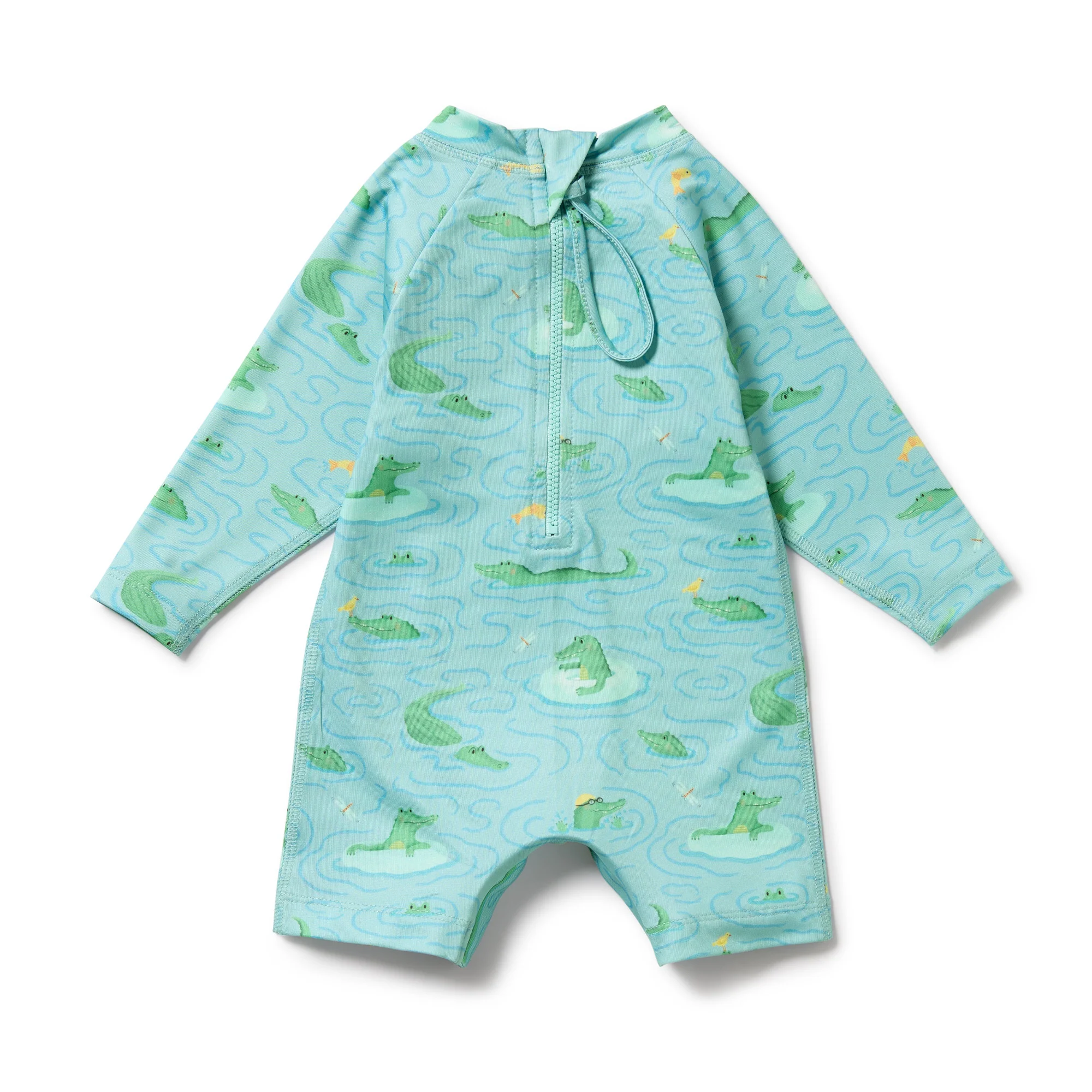 One Piece Boyleg Swimsuit - Sunny Scales - Image 5