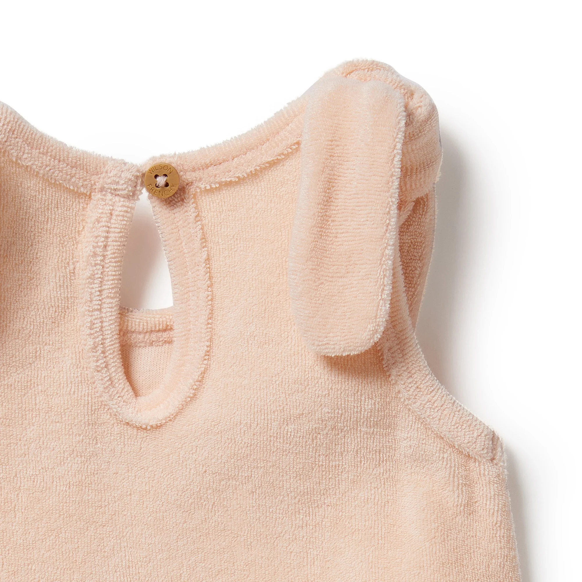 Wilson and Frenchy Sunshine Organic Terry Tie Singlet - Image 3