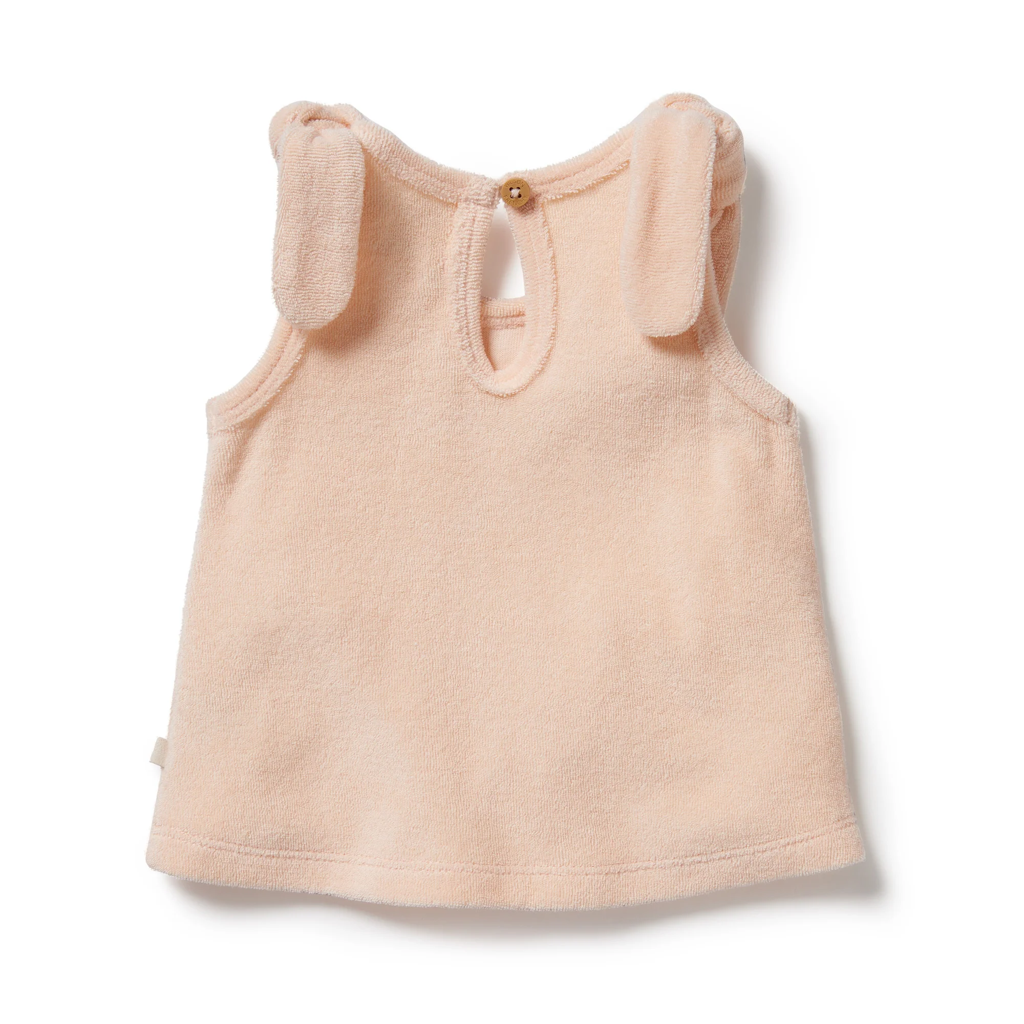 Wilson and Frenchy Sunshine Organic Terry Tie Singlet - Image 4