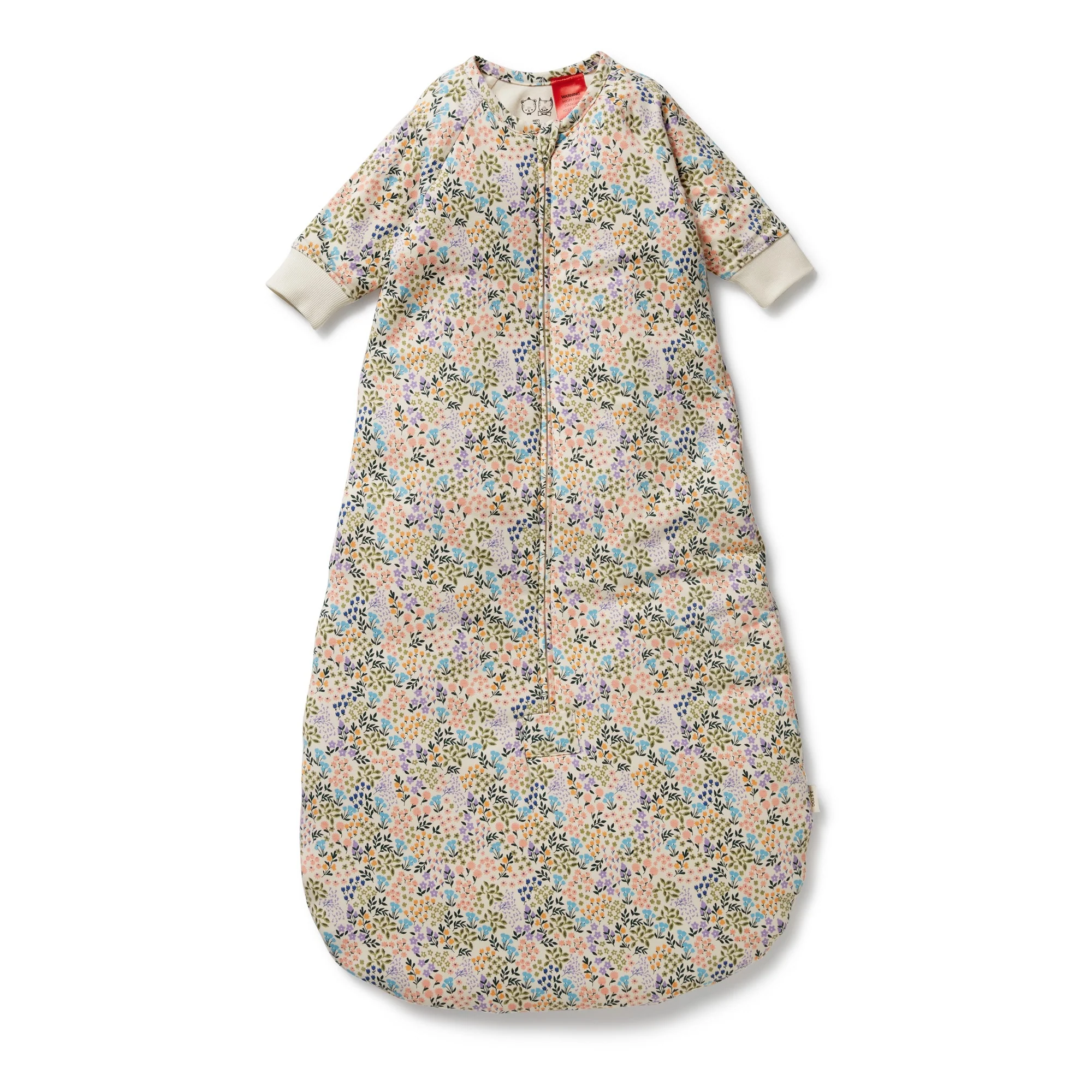 Wilson & Frenchy - Tiny Bloom Organic Long Sleeved Sleeping Bag 2.5 TOG