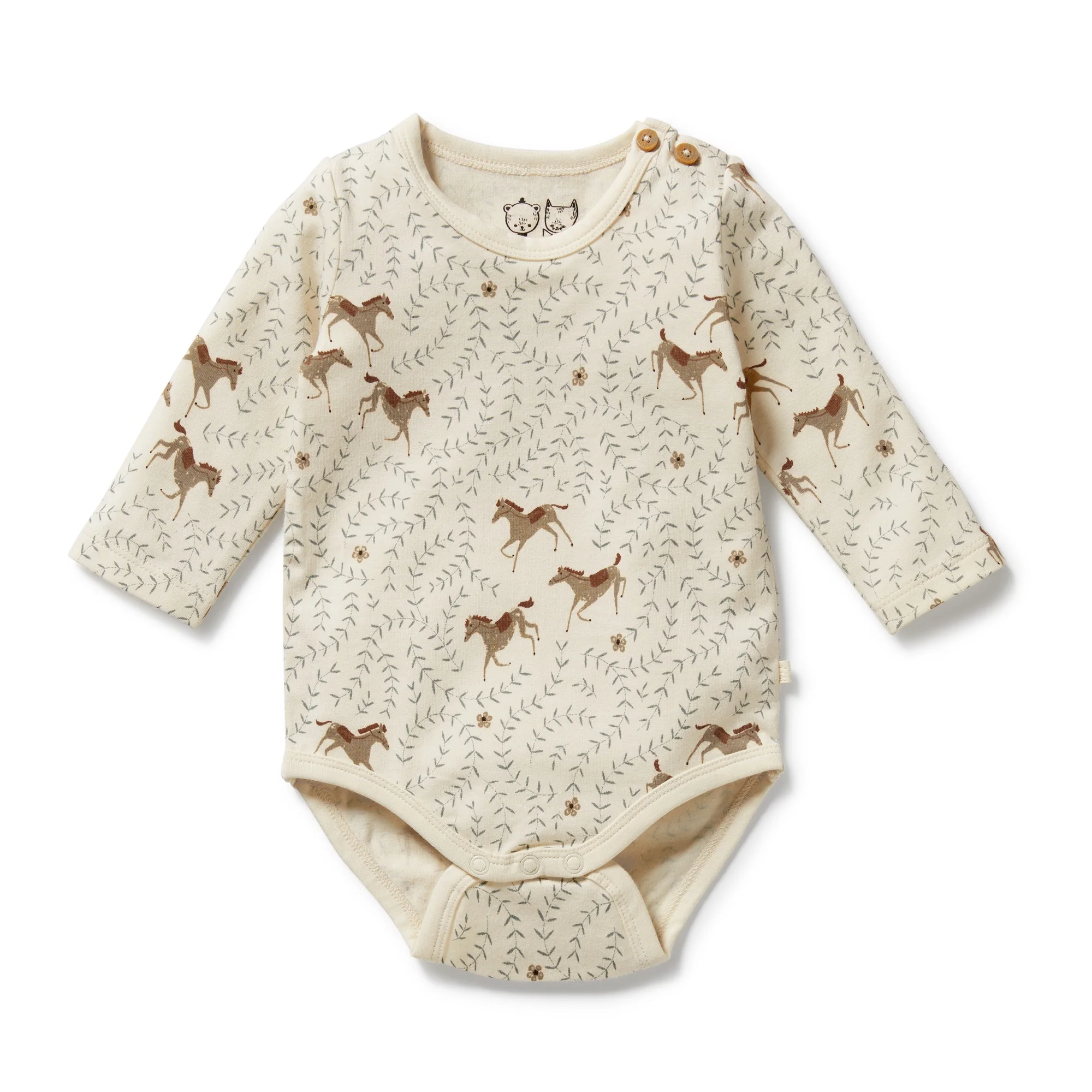 Wilson & Frenchy - Trixie Horse Organic Bodysuit