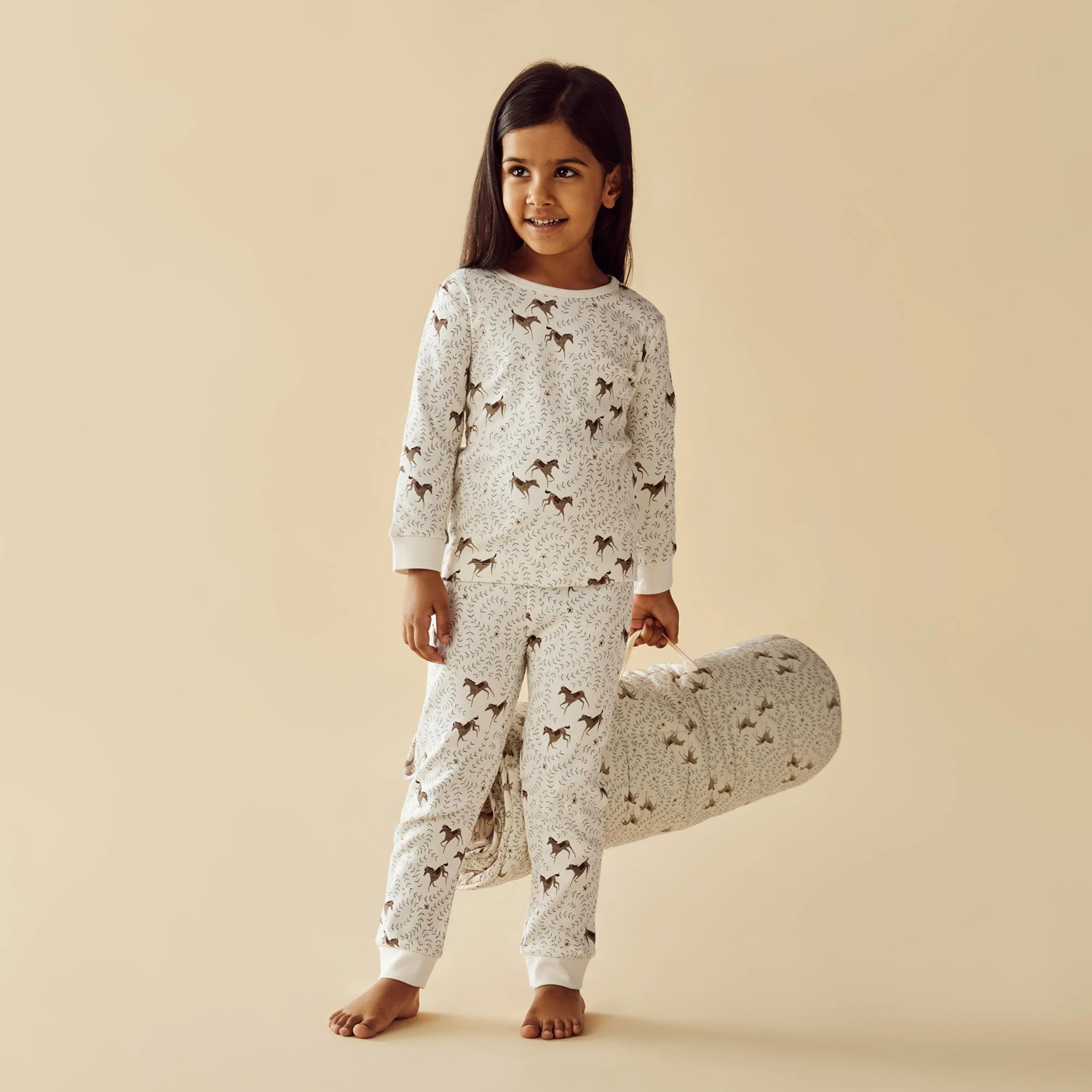 Wilson & Frenchy - Trixie Horse Organic Long Sleeved Pyjamas - Image 2