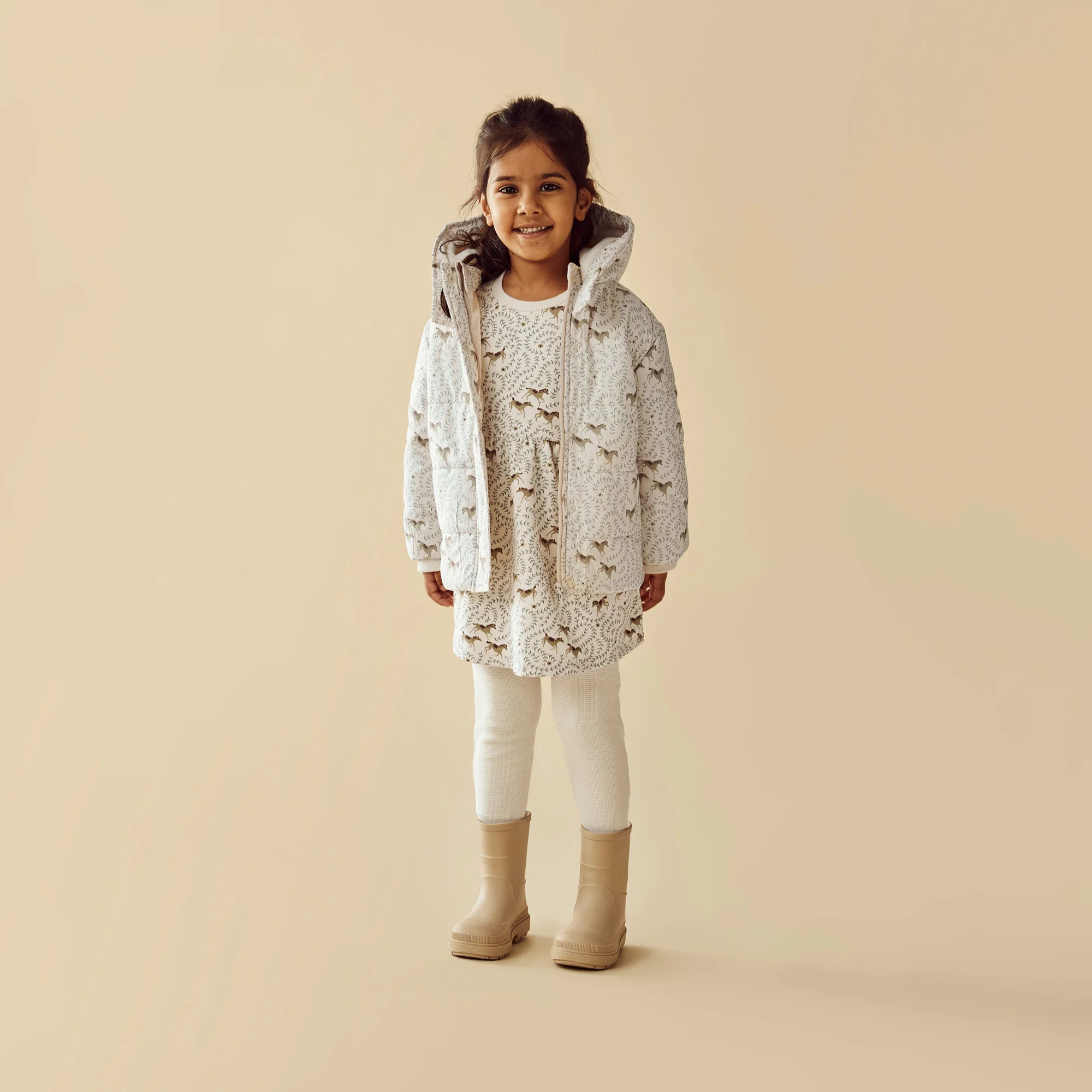 Wilson & Frenchy - Trixie Horse Organic Terry Sweat Dress - Image 2