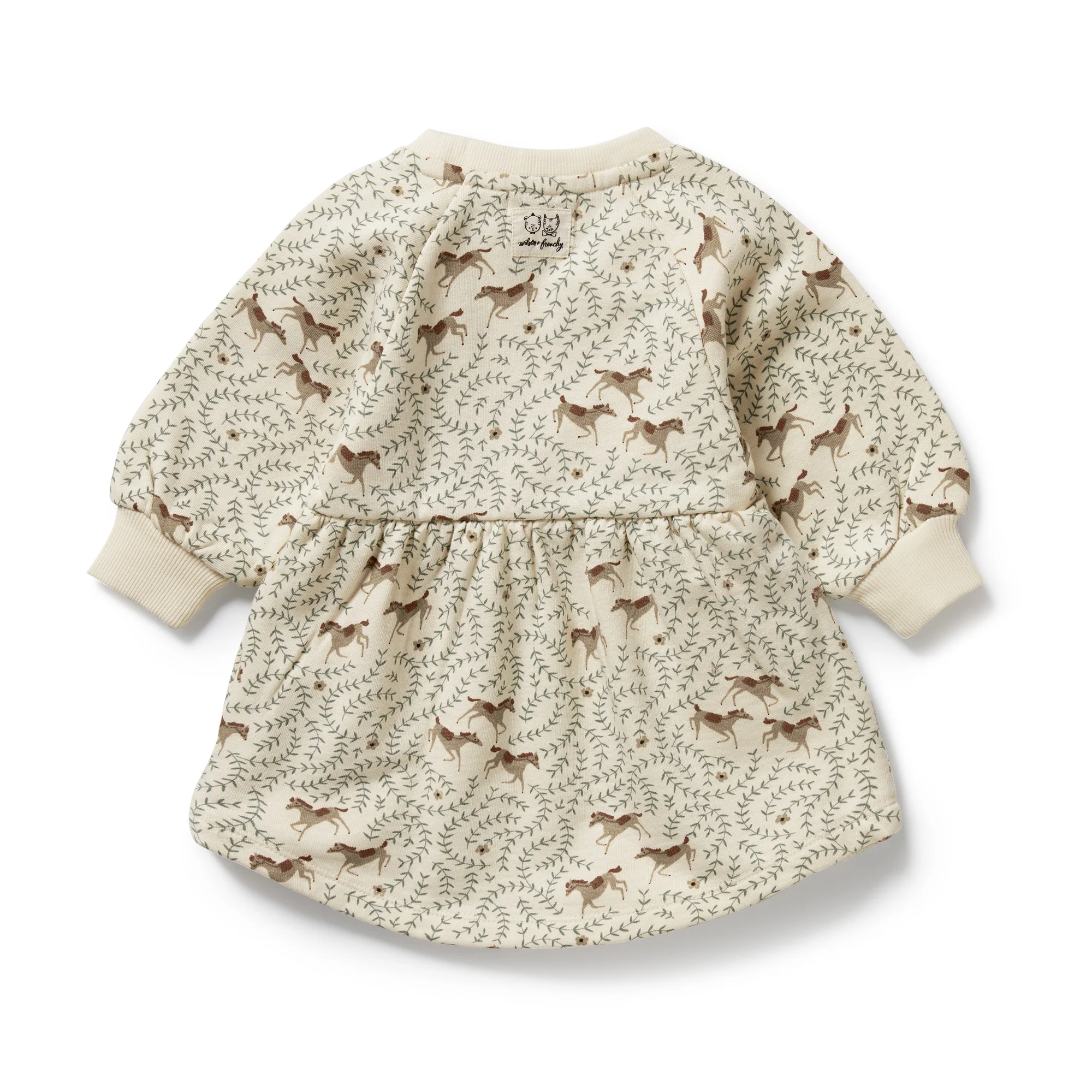 Wilson & Frenchy - Trixie Horse Organic Terry Sweat Dress - Image 4