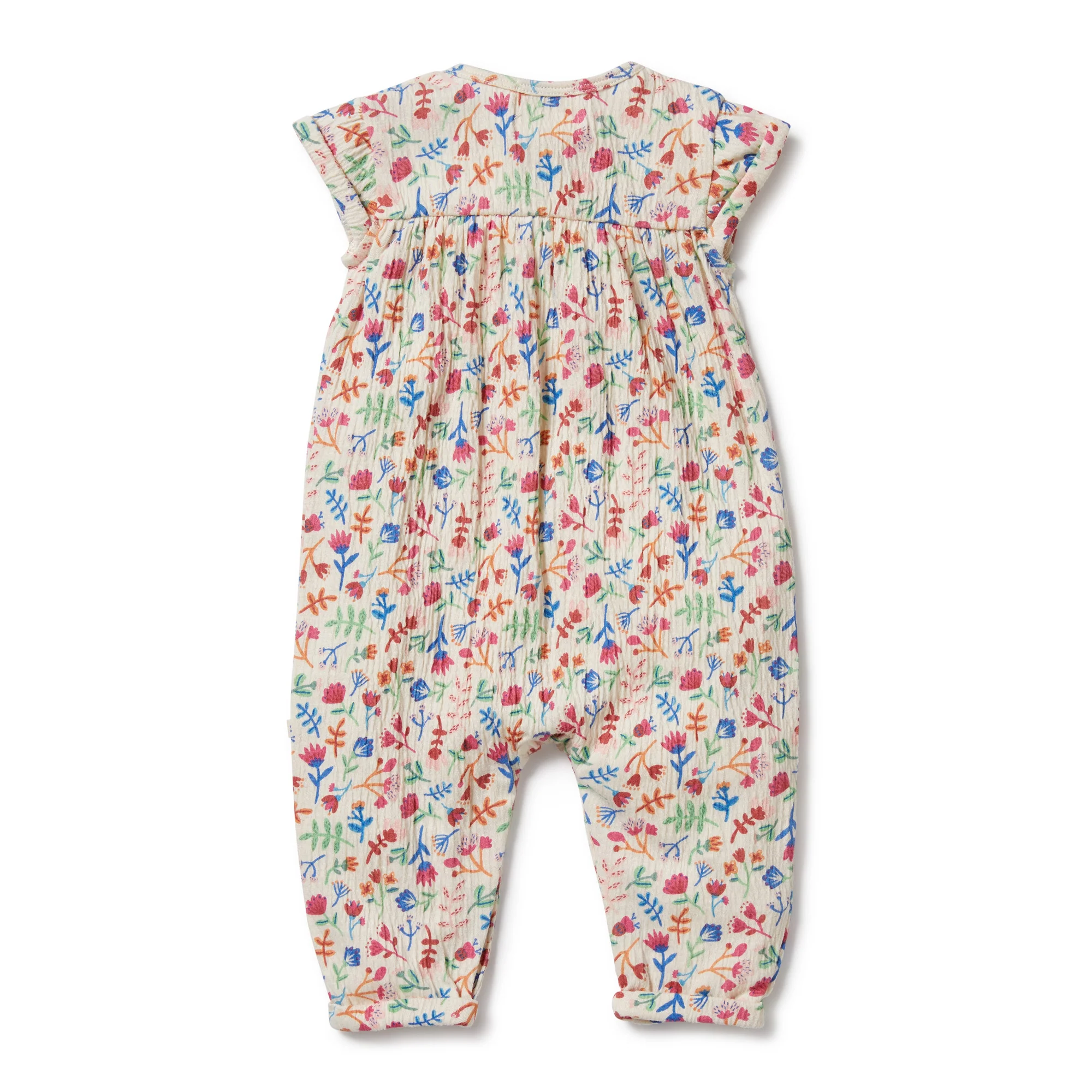 Tropical Garden Crinkle Jumpsuit - Image 3