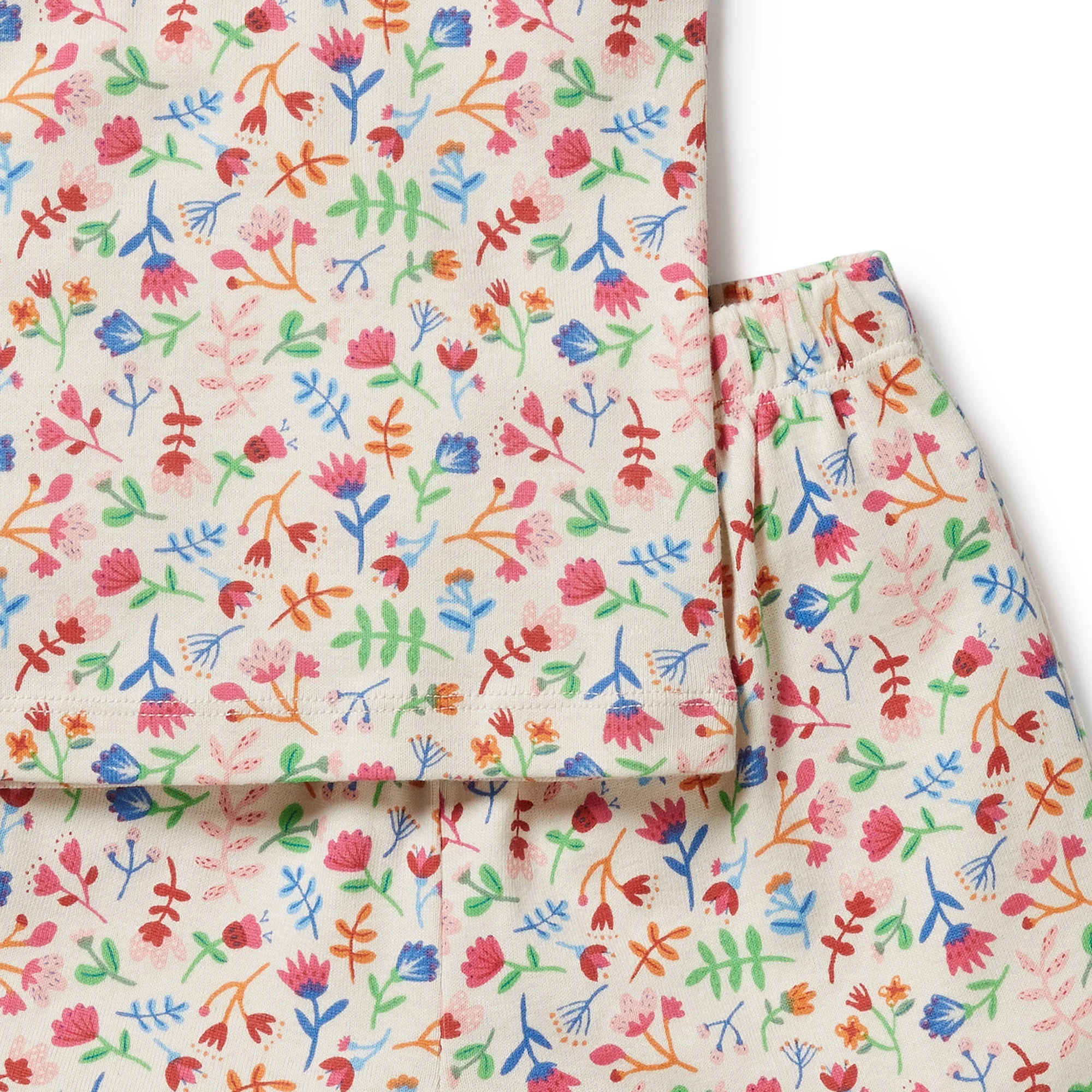 Tropical Garden Organic Short Sleeve Pyjamas - Image 3