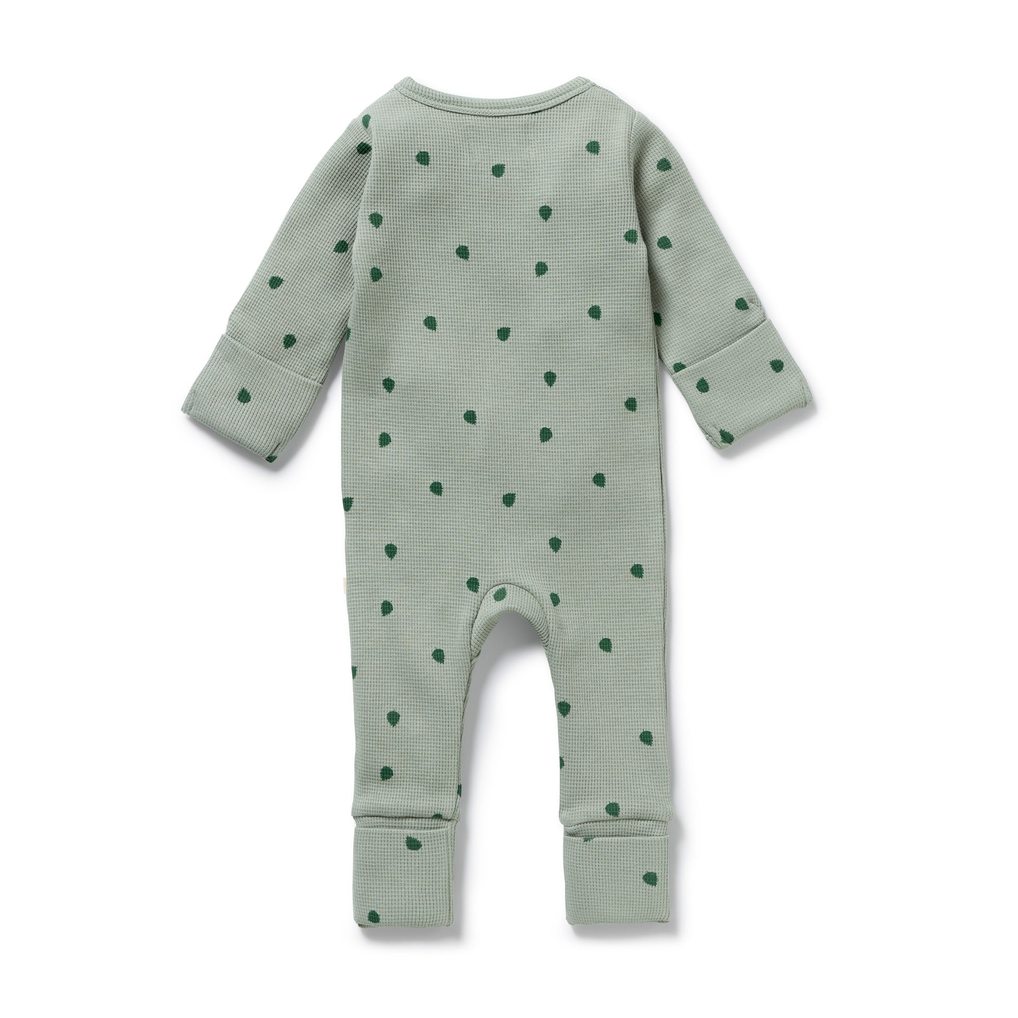 Tumbletwig Organic Waffle Zipsuit - Image 6