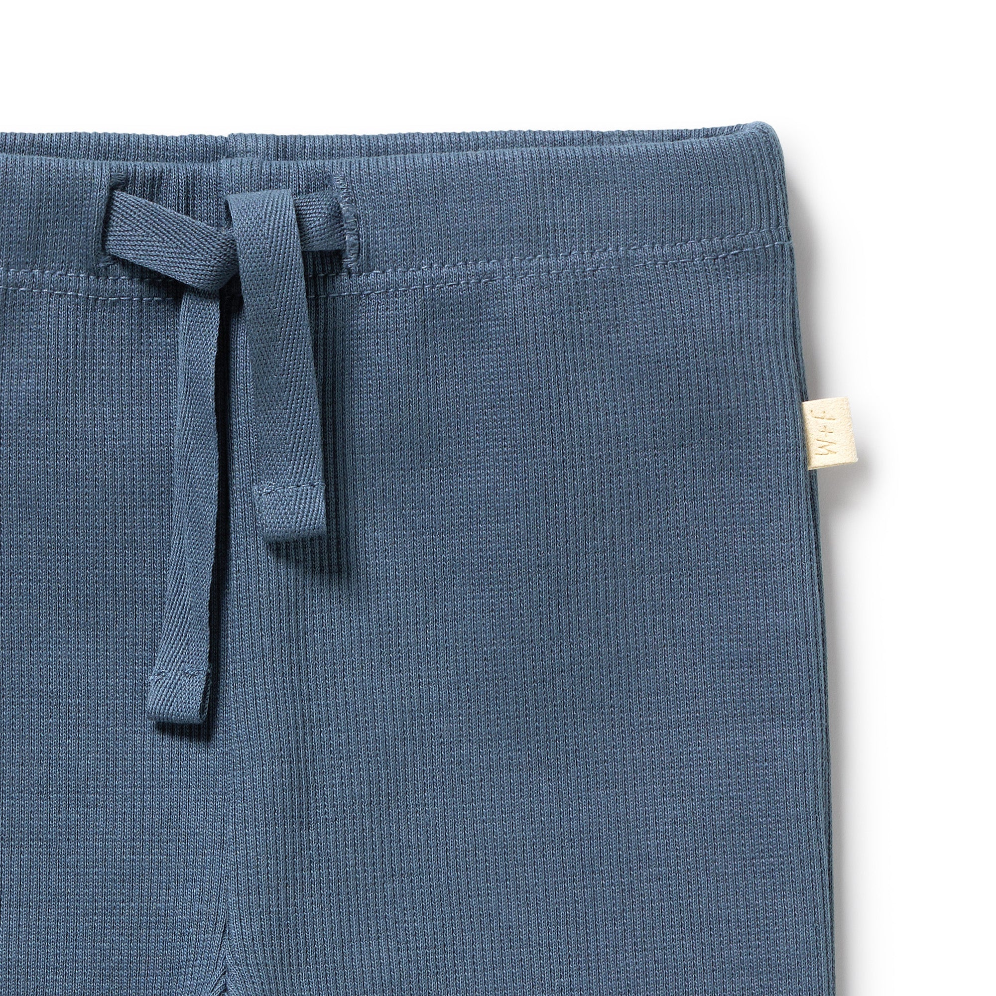Twilight Blue Organic Rib Legging - Image 2