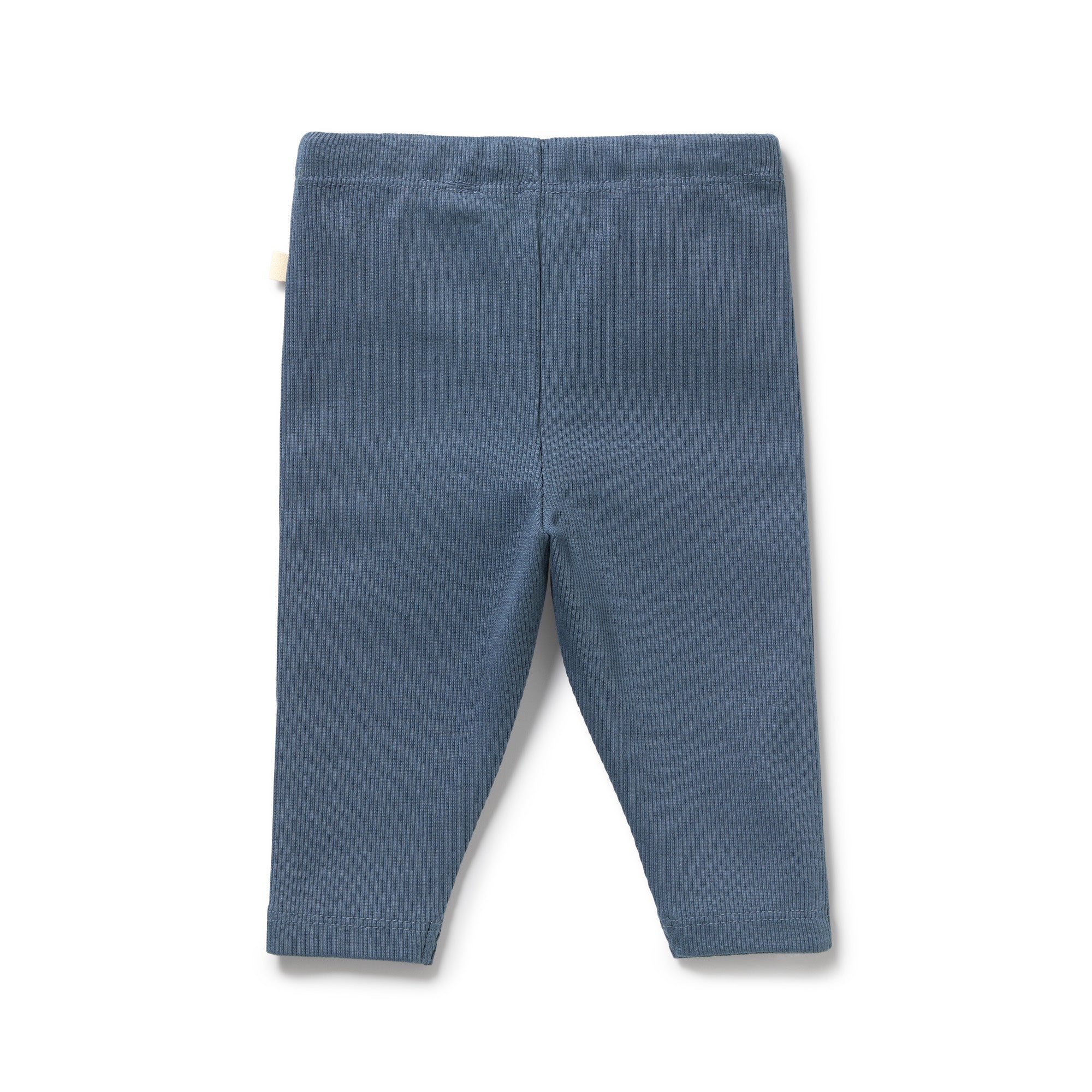 Twilight Blue Organic Rib Legging - Image 3