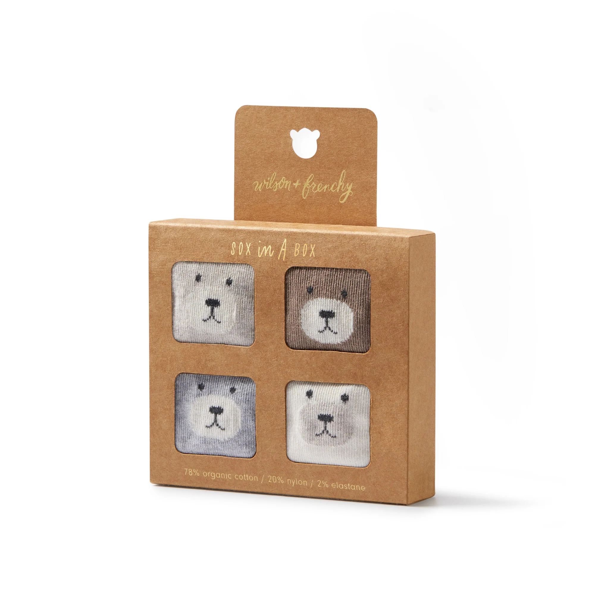 Organic 4 Pack Baby Socks - Unisex - Image 2