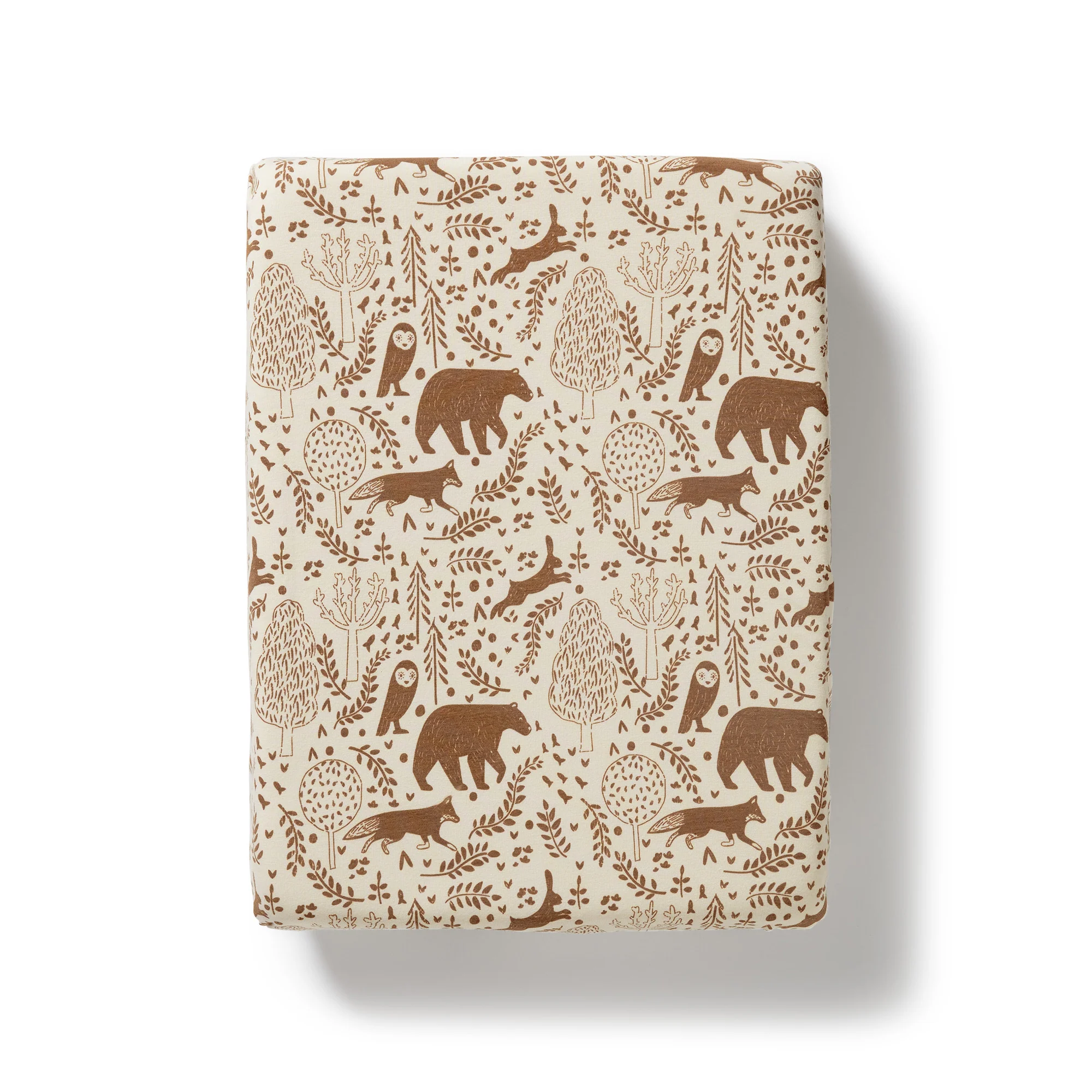 Wilson & Frenchy - Winter Forest Organic Bassinet Sheet