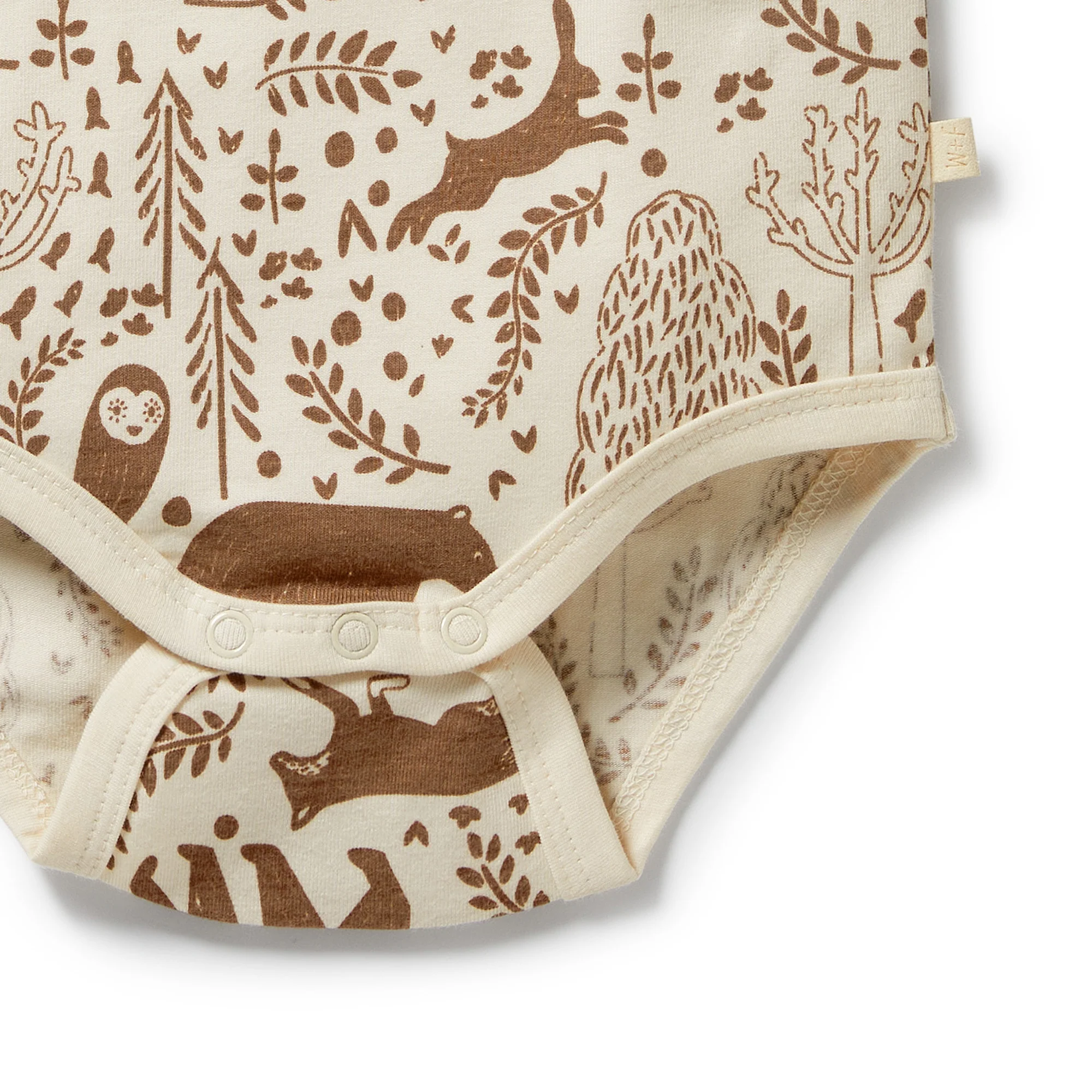 Wilson & Frenchy - Winter Forest Organic Bodysuit - Image 3