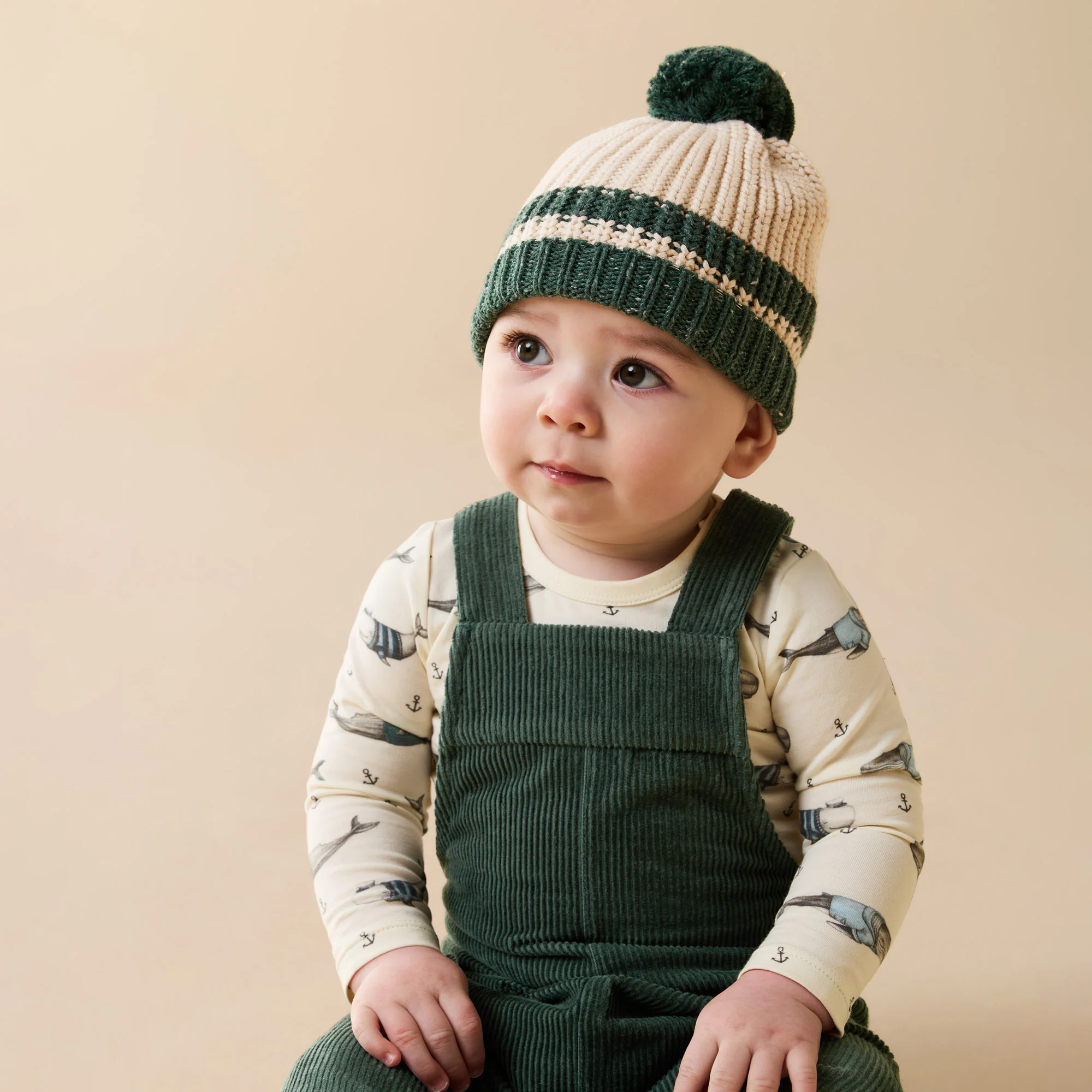 Woolly Whales Organic Bodysuit - Image 2