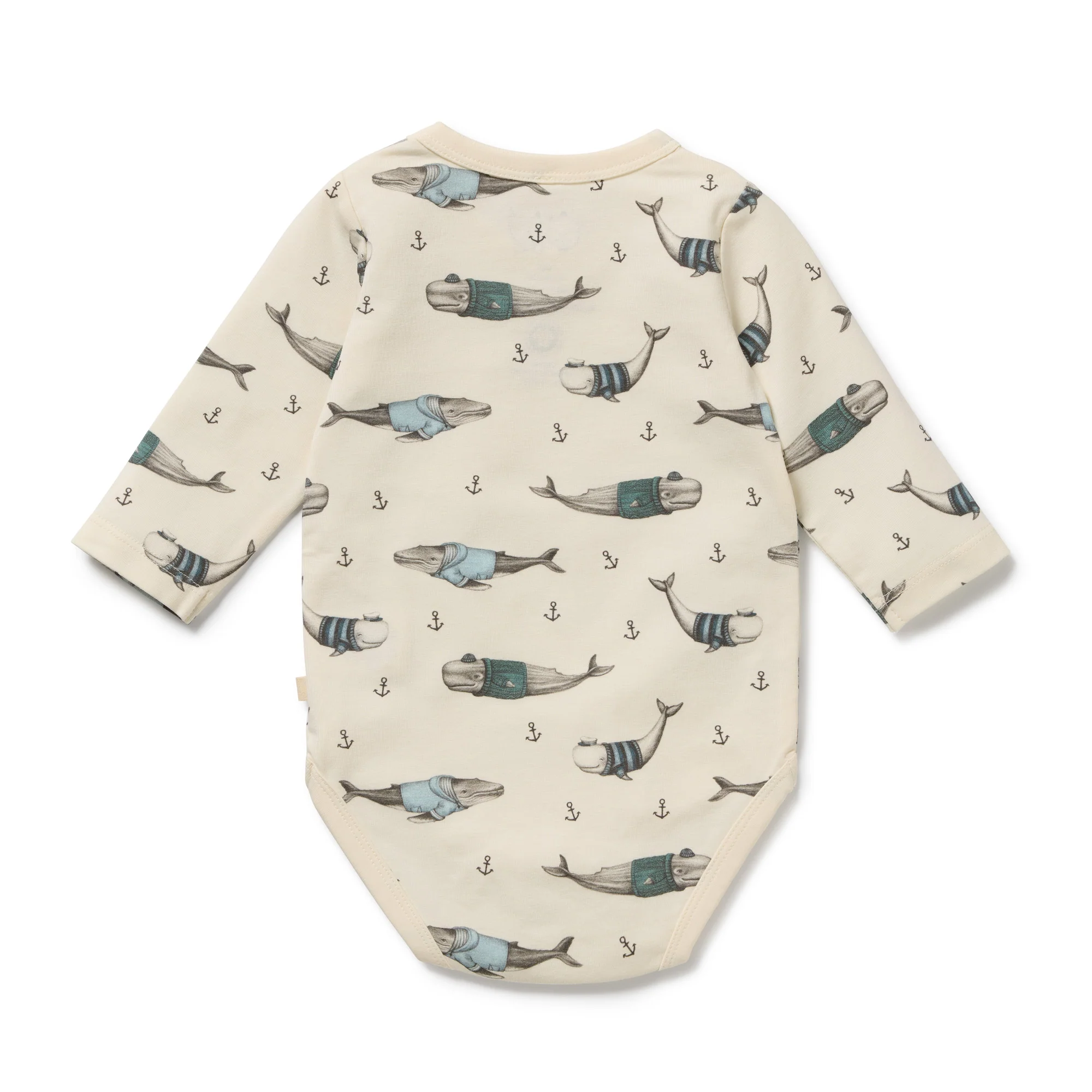 Woolly Whales Organic Bodysuit - Image 5