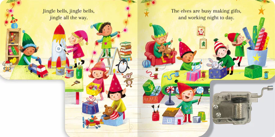 Wind-Up Music Box Book - Jingle Bells - Image 3