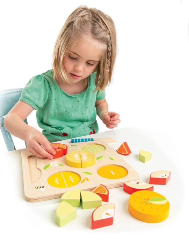 Wooden Citrus Fractions Puzzle - Image 2