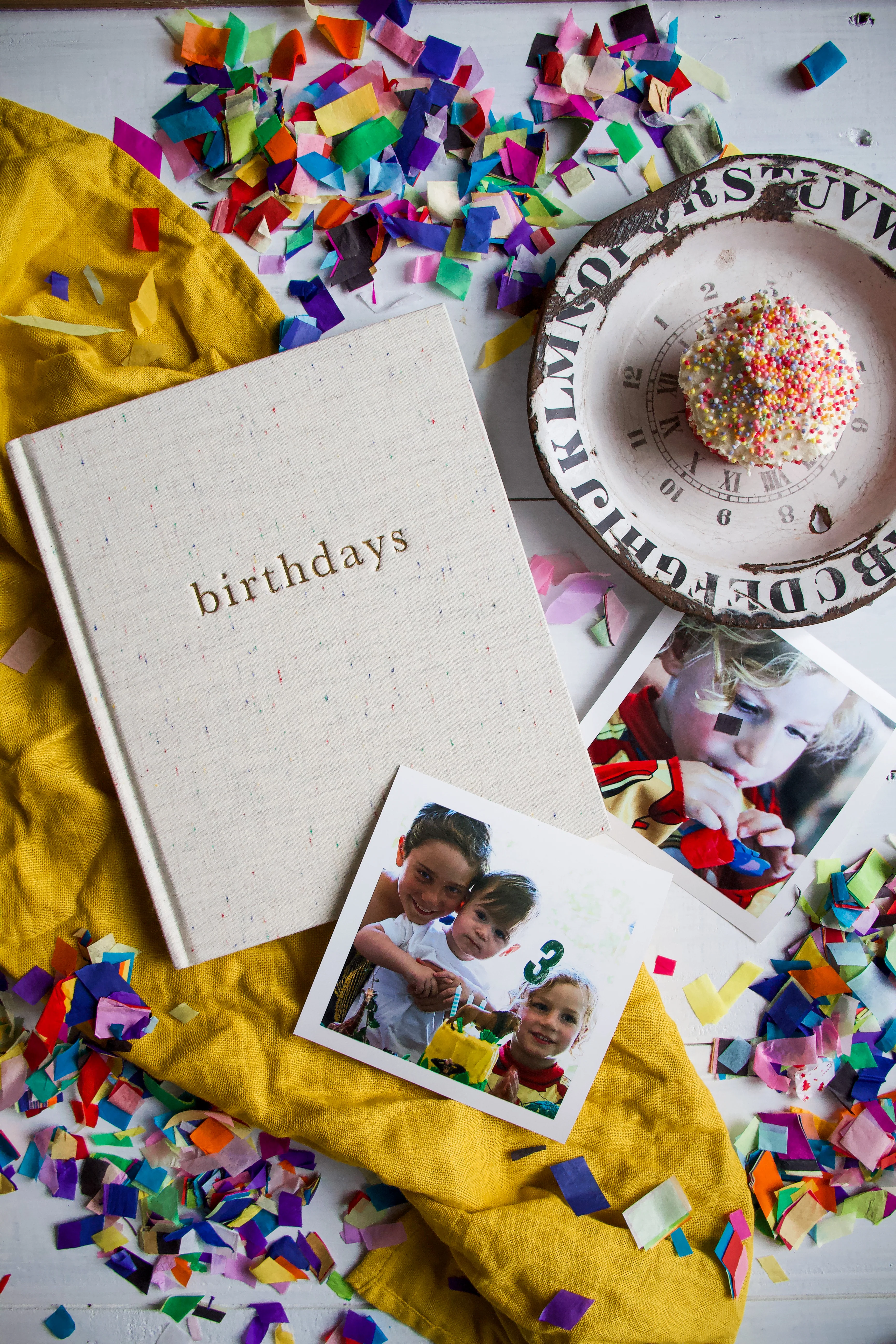 Write To Me - Birthday Memories - Oatmeal Confetti - Image 2