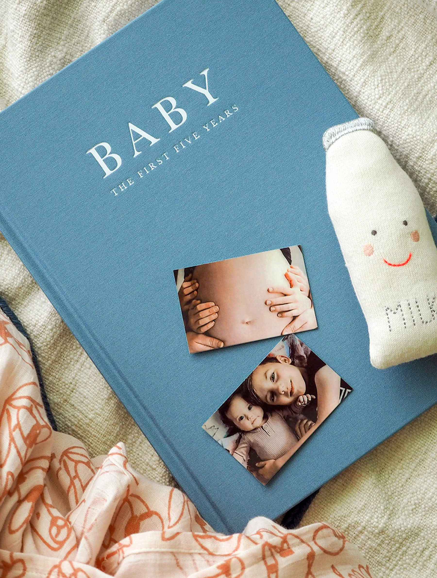Write To Me - Baby Journal Birth to Five Years - Blue - Image 2