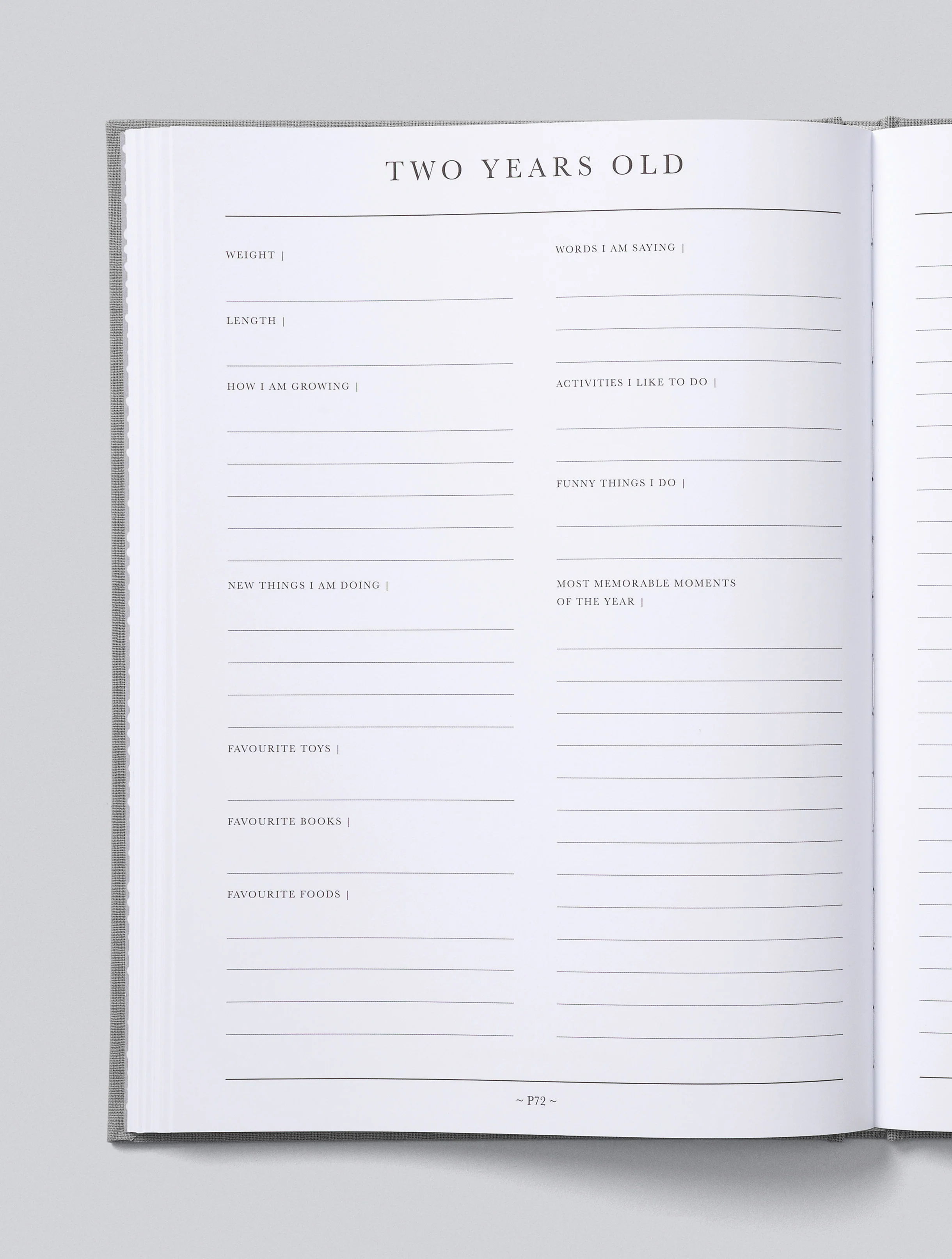 Write To Me - Baby Journal Birth to Five Years - Blue - Image 6