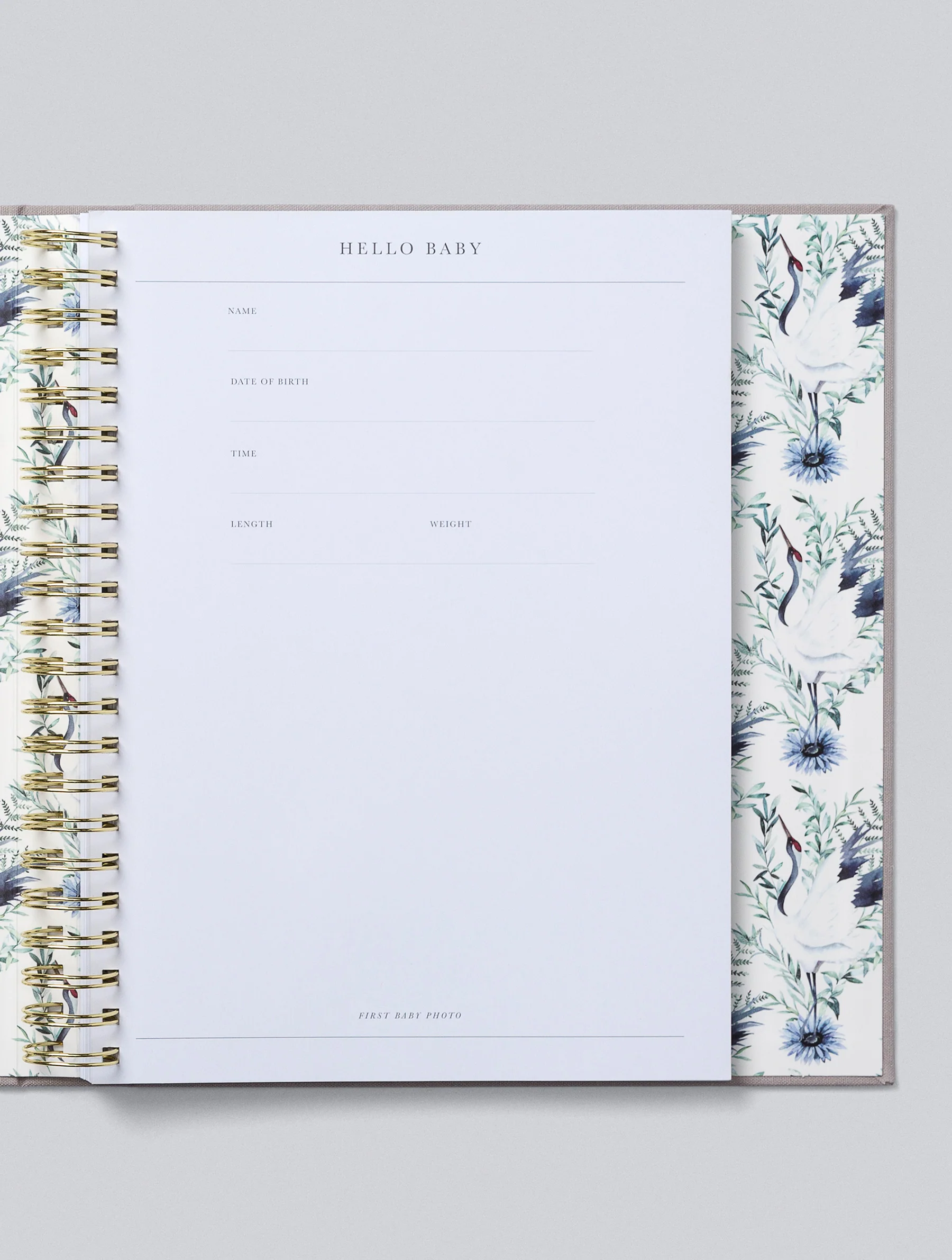 Write To Me - Baby Journal First Five Years - Light Grey (Boxed) - Image 6