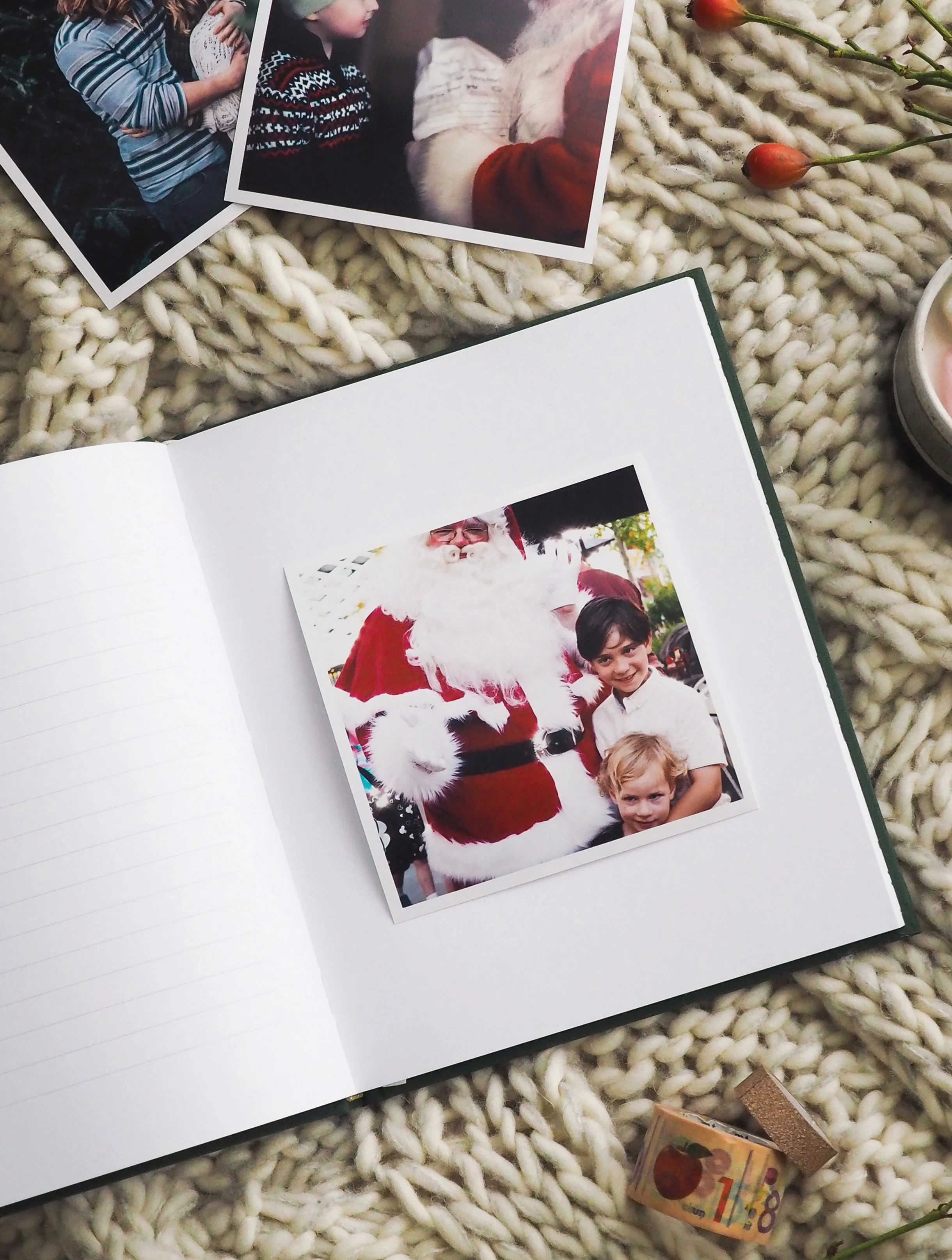 Write To Me - Family Christmas Book - Forest Green - Image 8