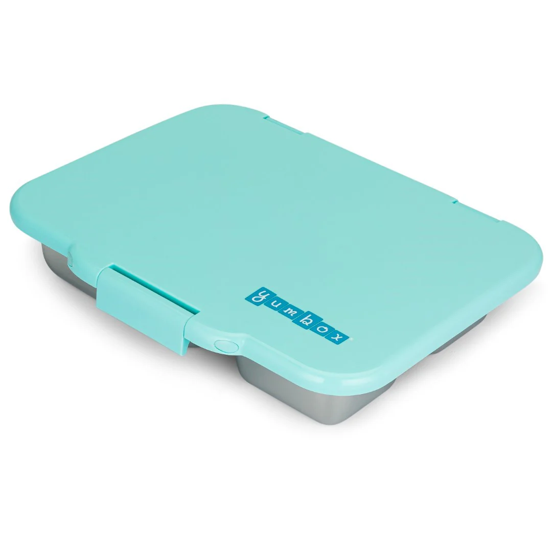 Yumbox Presto | Tulum Blue - Stainless - Image 3