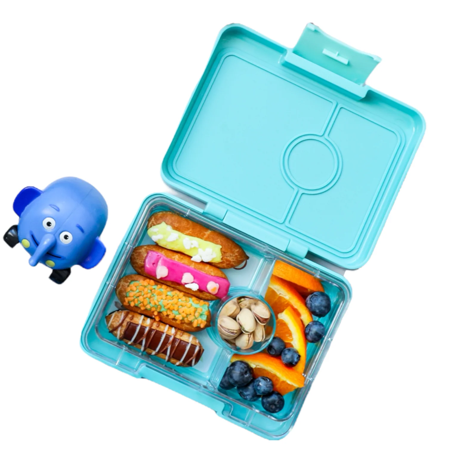 Yumbox Snack Box | Misty Aqua - Image 4