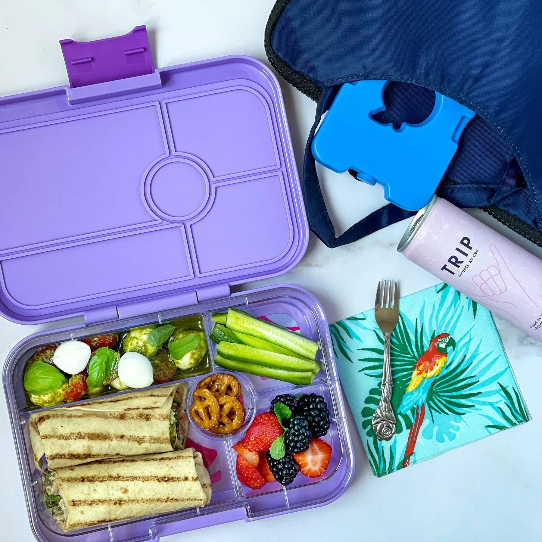 Yumbox Tapas 5 Comp | Ibiza Purple - Groovy - Image 3