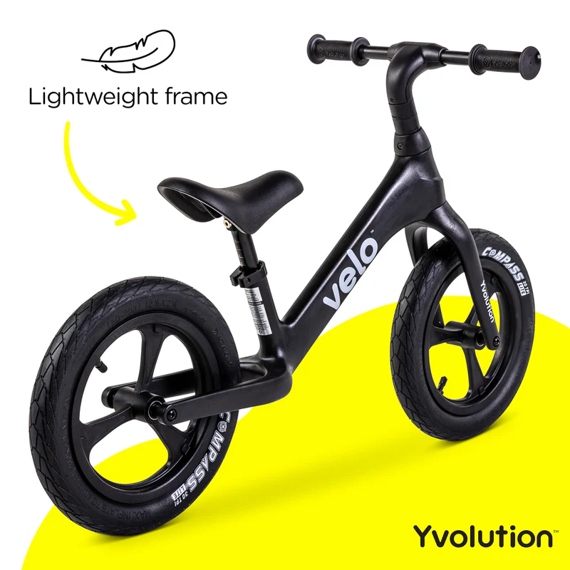 Velo Pro Balance Bike - Black - Image 6