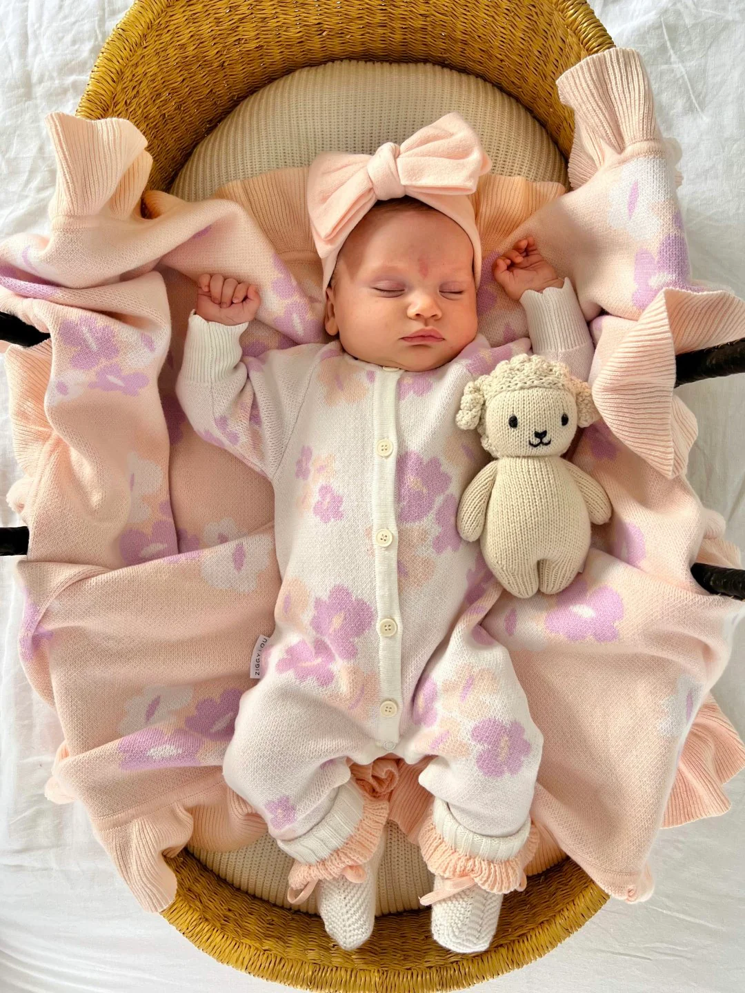 Ziggy Lou - Booties | Milk/Primrose Frill - Image 3