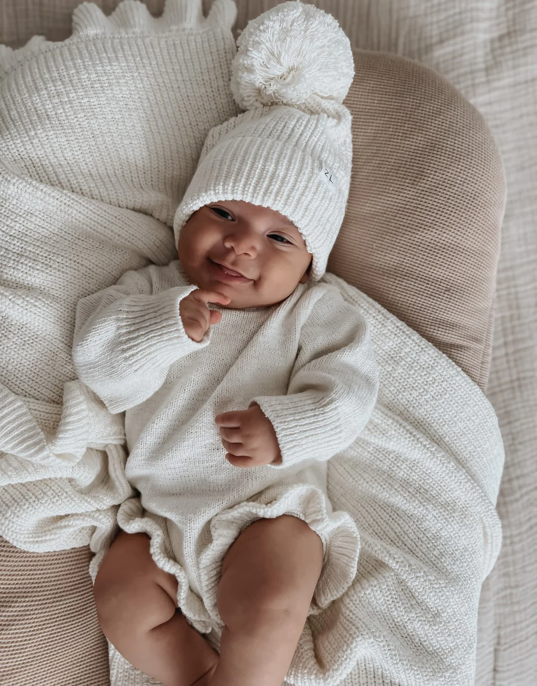 Ziggy Lou - Bubble Romper | Coconut Frill - Image 2
