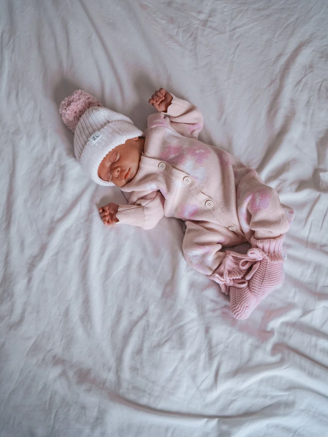 Ziggy Lou - Classic Knit Romper | Flora - Image 4