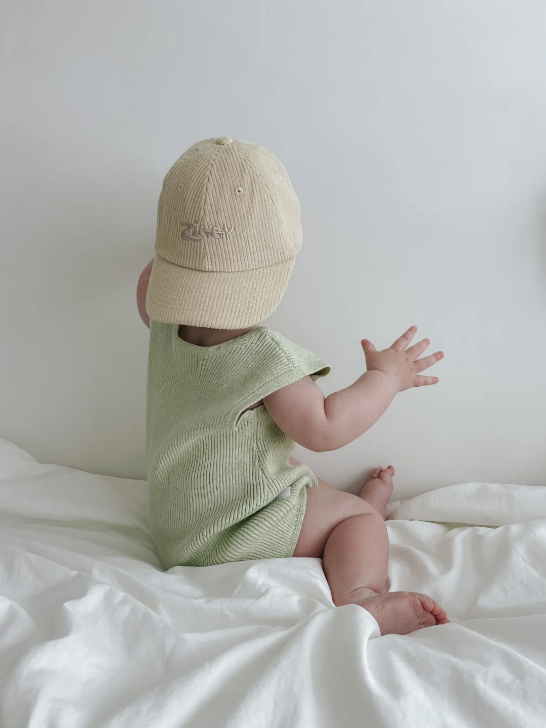 Ziggy Lou - Summer Bubble Romper | Lime - Image 3