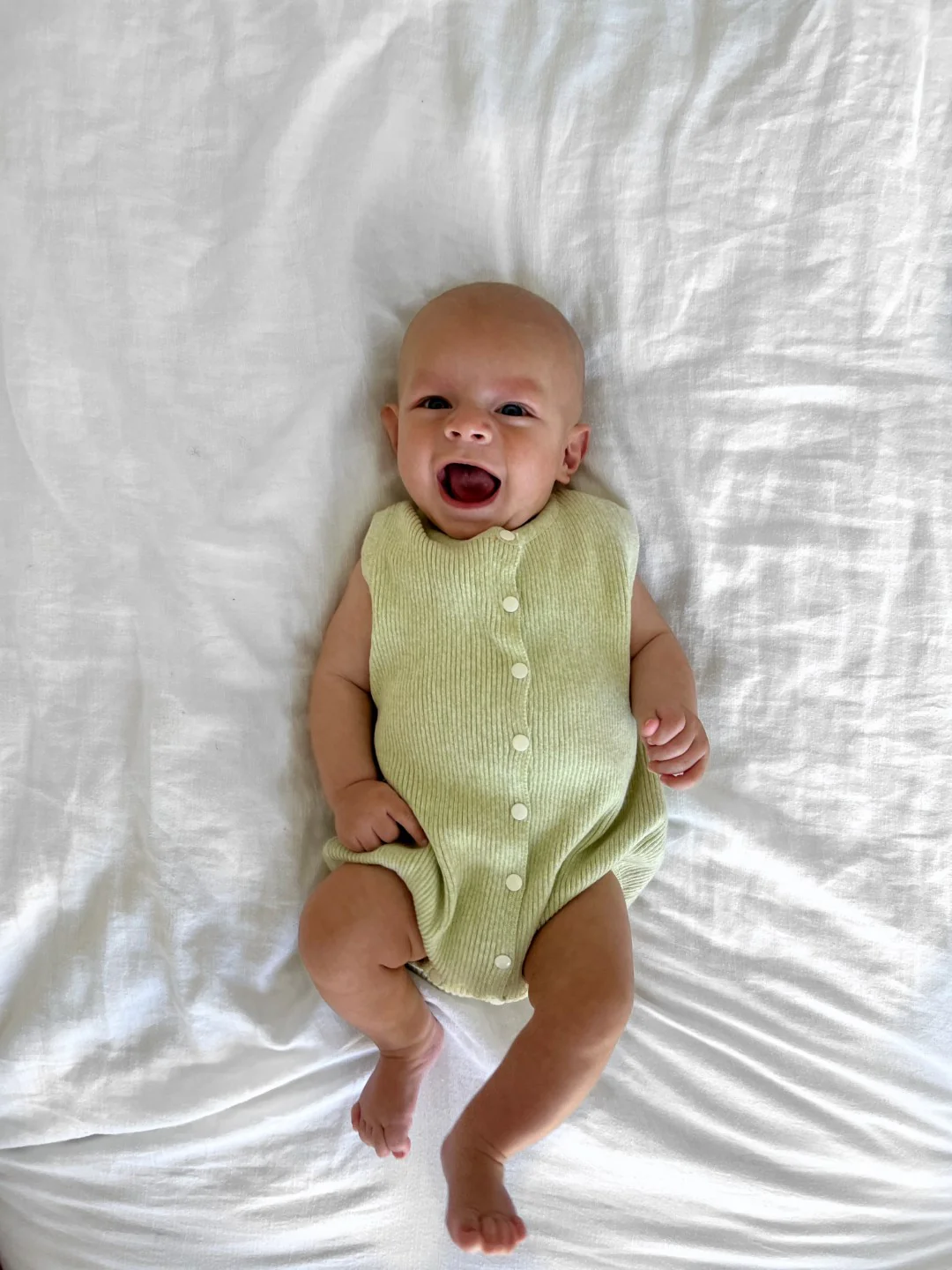 Ziggy Lou - Summer Bubble Romper | Lime - Image 5